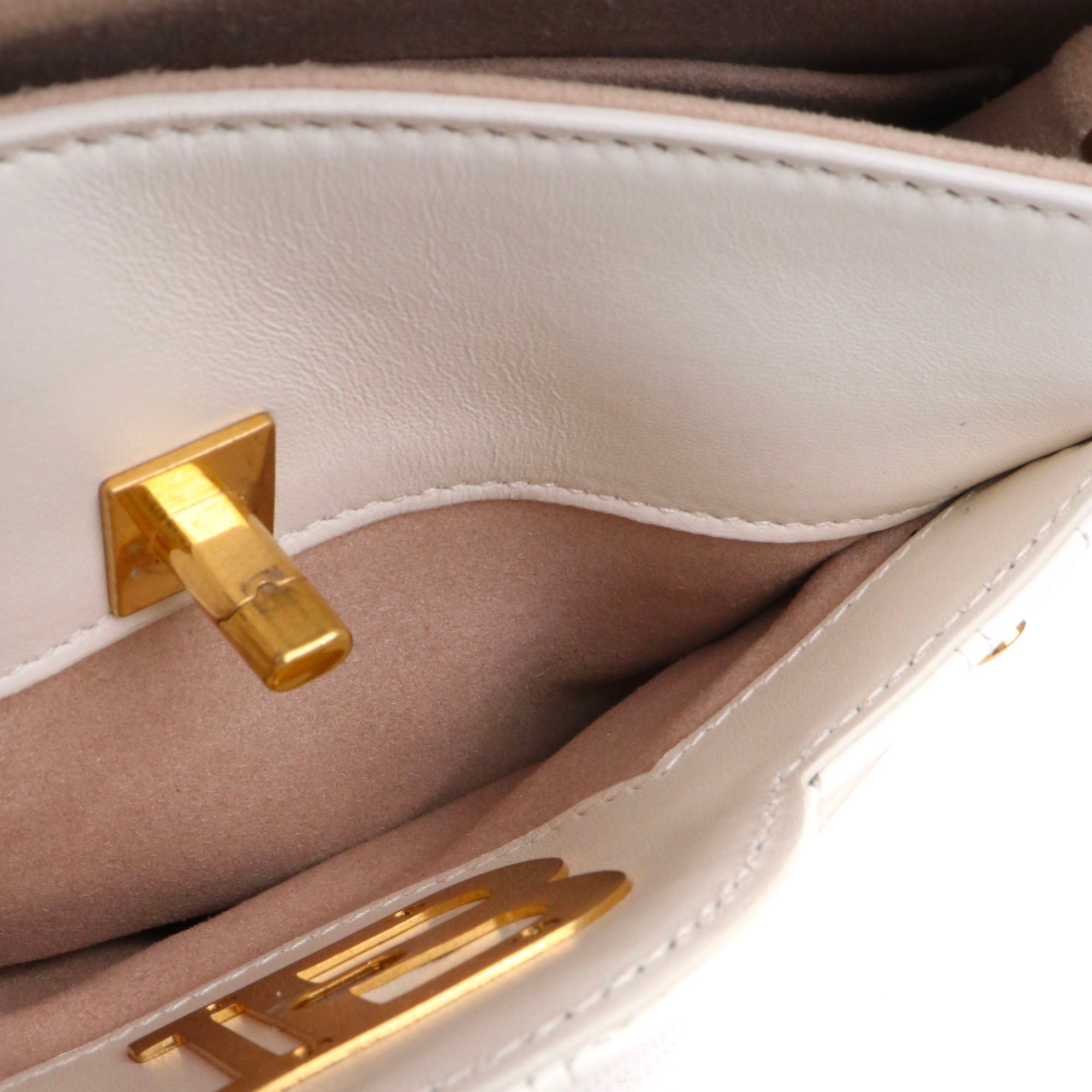 BALMAIN - B-Buzz 22 shoulder bag in leather and canvas
