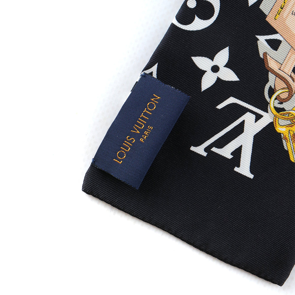 LOUIS VUITTON - Wide silk twilly