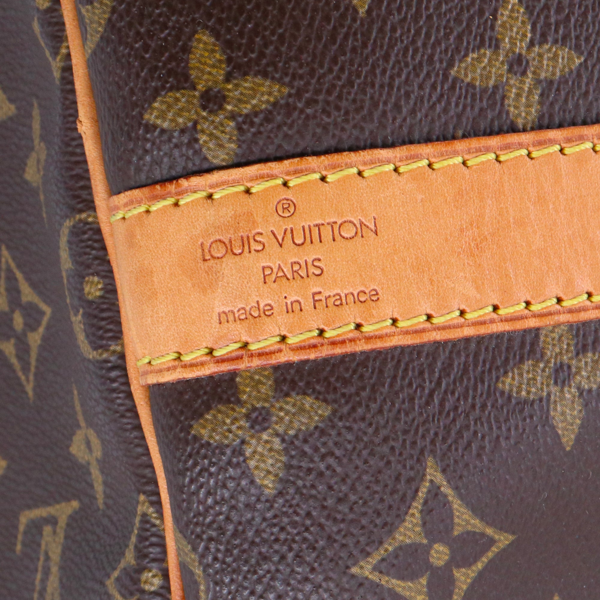 LOUIS VUITTON - Sac de voyage Keepall 55 Louis Vuitton en toile monogrammée