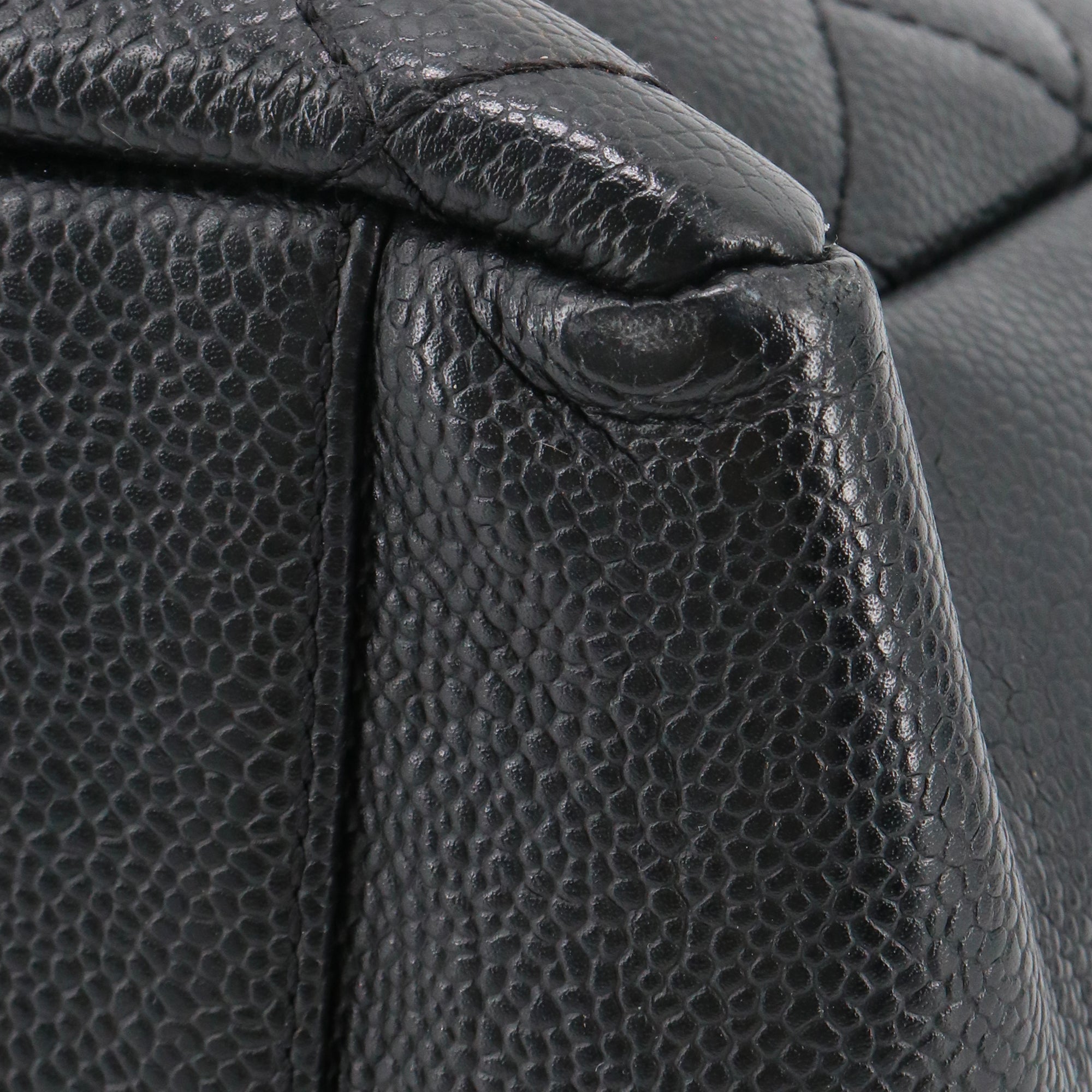 CHANEL - Deauville tote bag in navy blue canvas