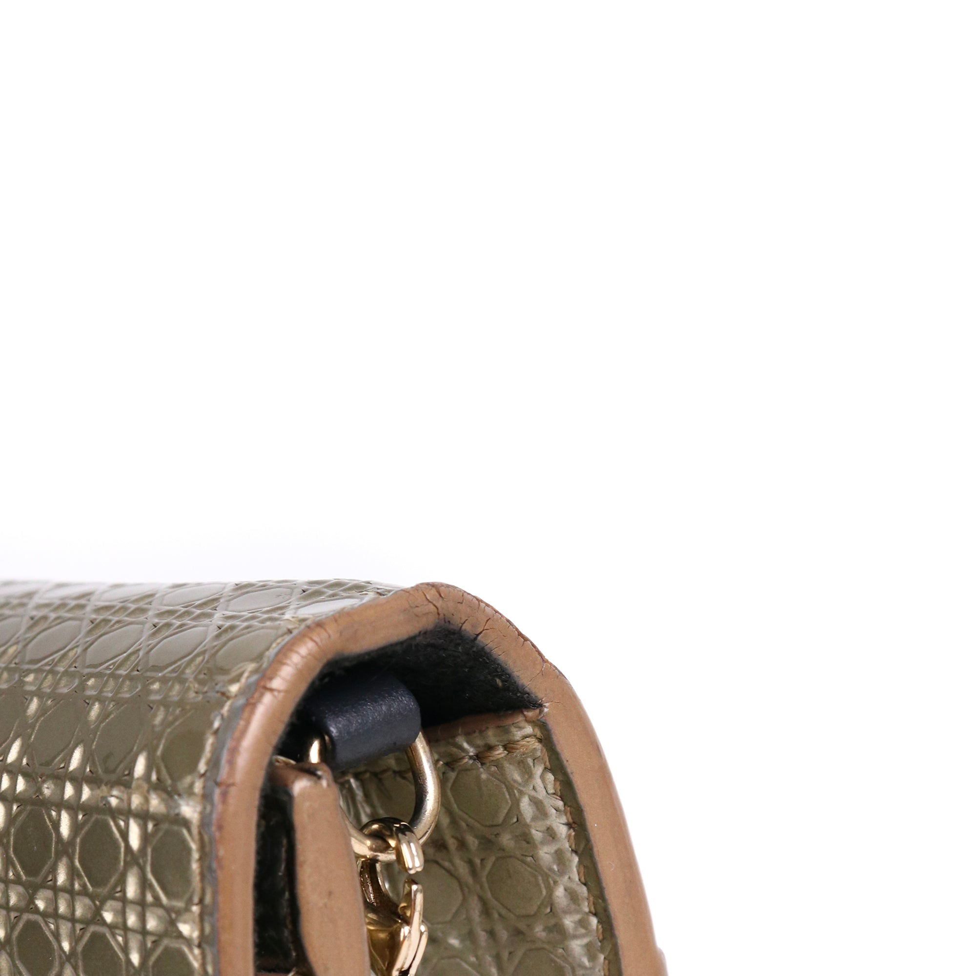 DIOR - Dior Oblique Galaxy A5 pouch in black leather