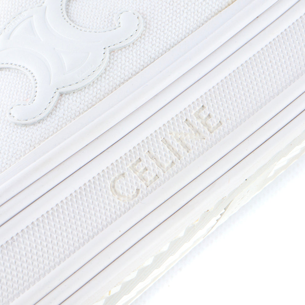CELINE - Sneakers Jane en toile blanche (T40)