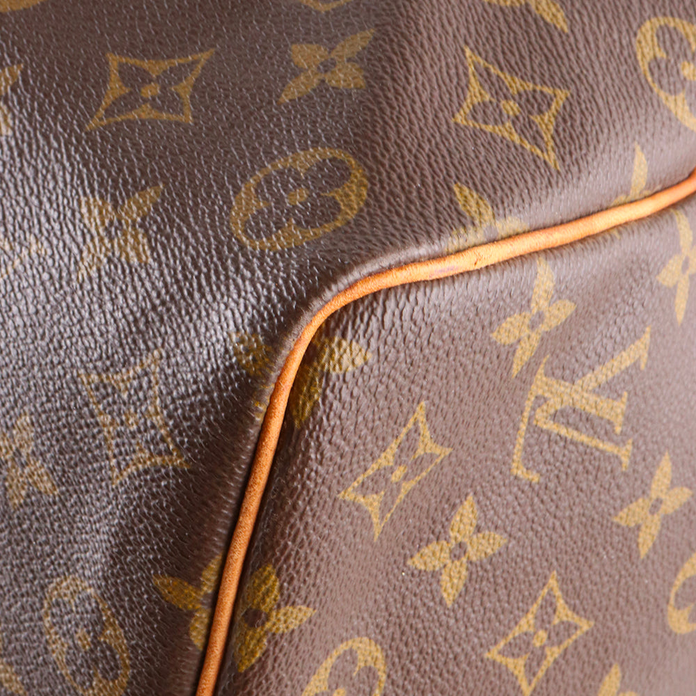 LOUIS VUITTON - Sac de voyage Keepall 50 en toile monogrammée vintage
