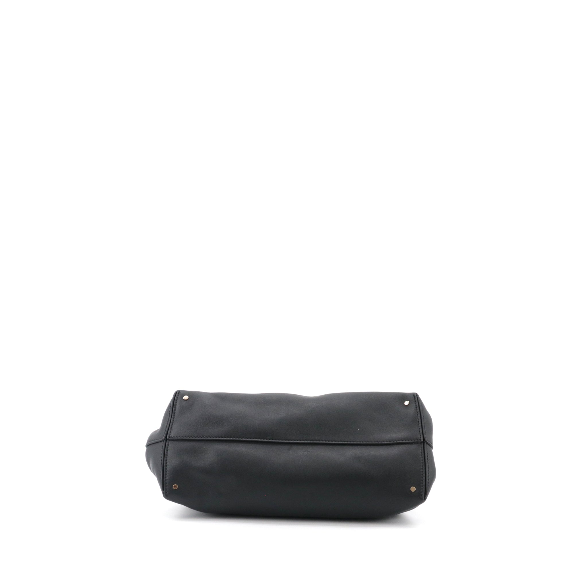 CHLOÉ - Sac à épaule Pochette Pénélope Chloé en cuir lisse noir