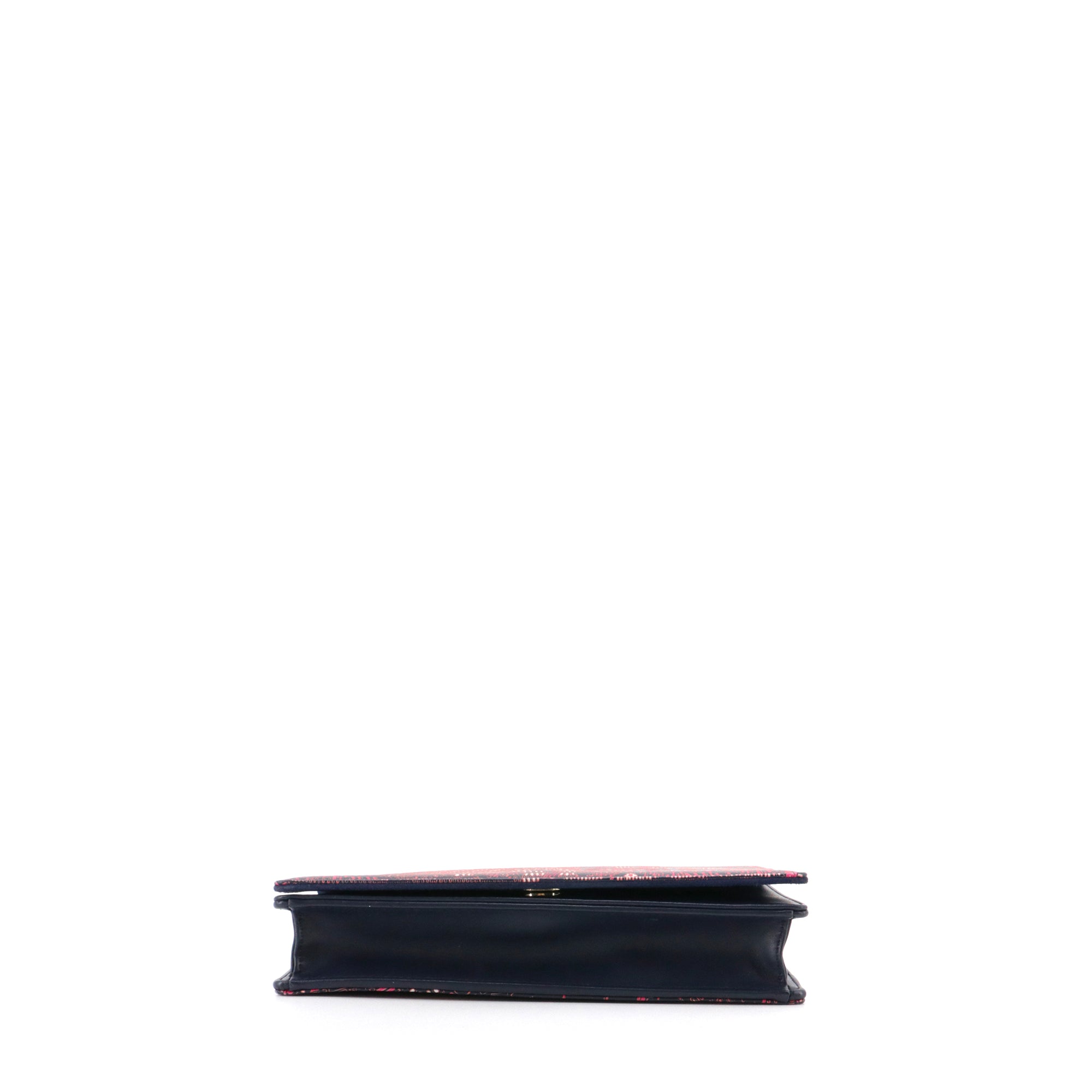 DIOR - Caro small denim shoulder bag