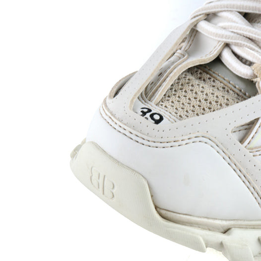 BALENCIAGA - Baskets Track blanches (T39)