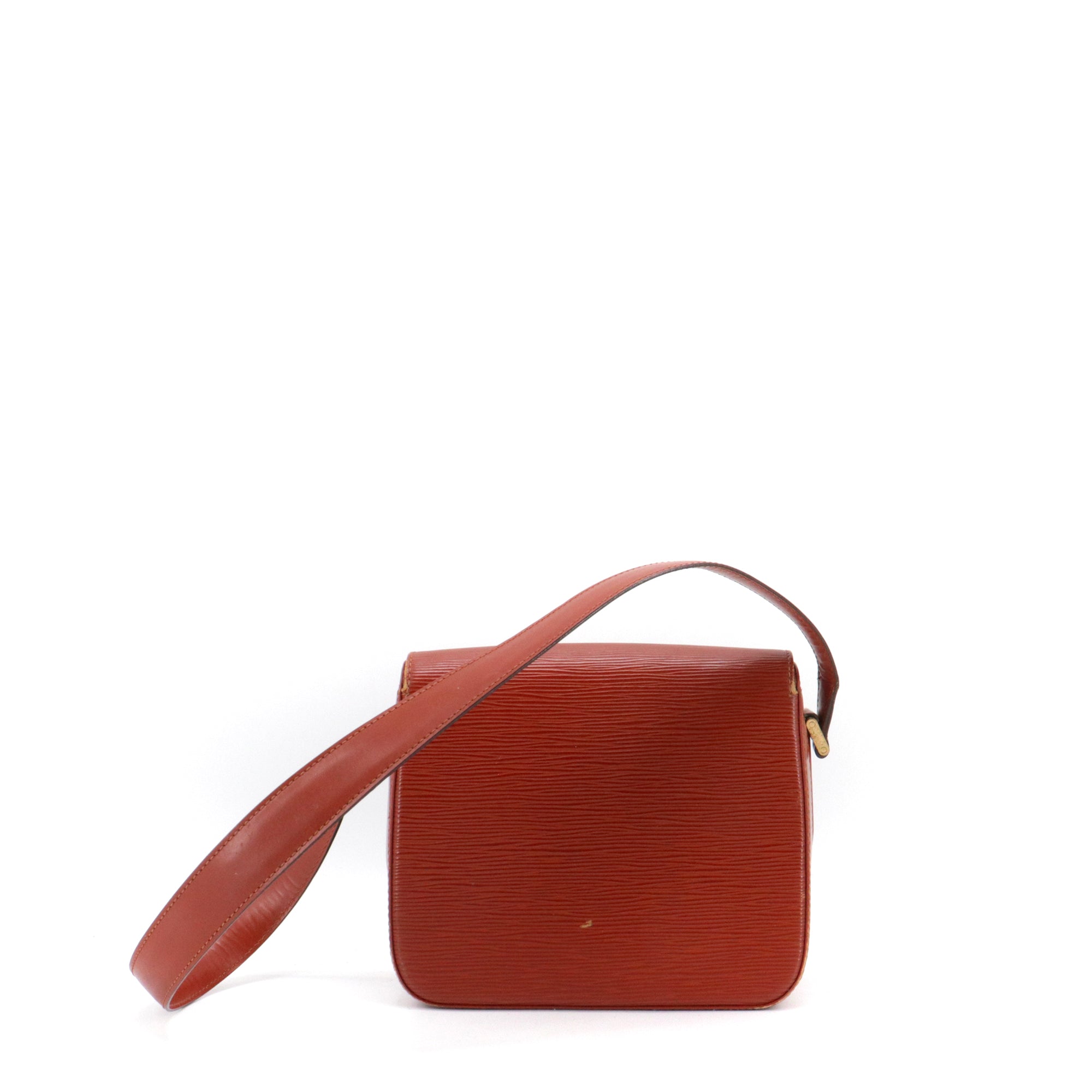LOUIS VUITTON - Vintage Louis Vuitton Buci shoulder bag in terracotta epi leather