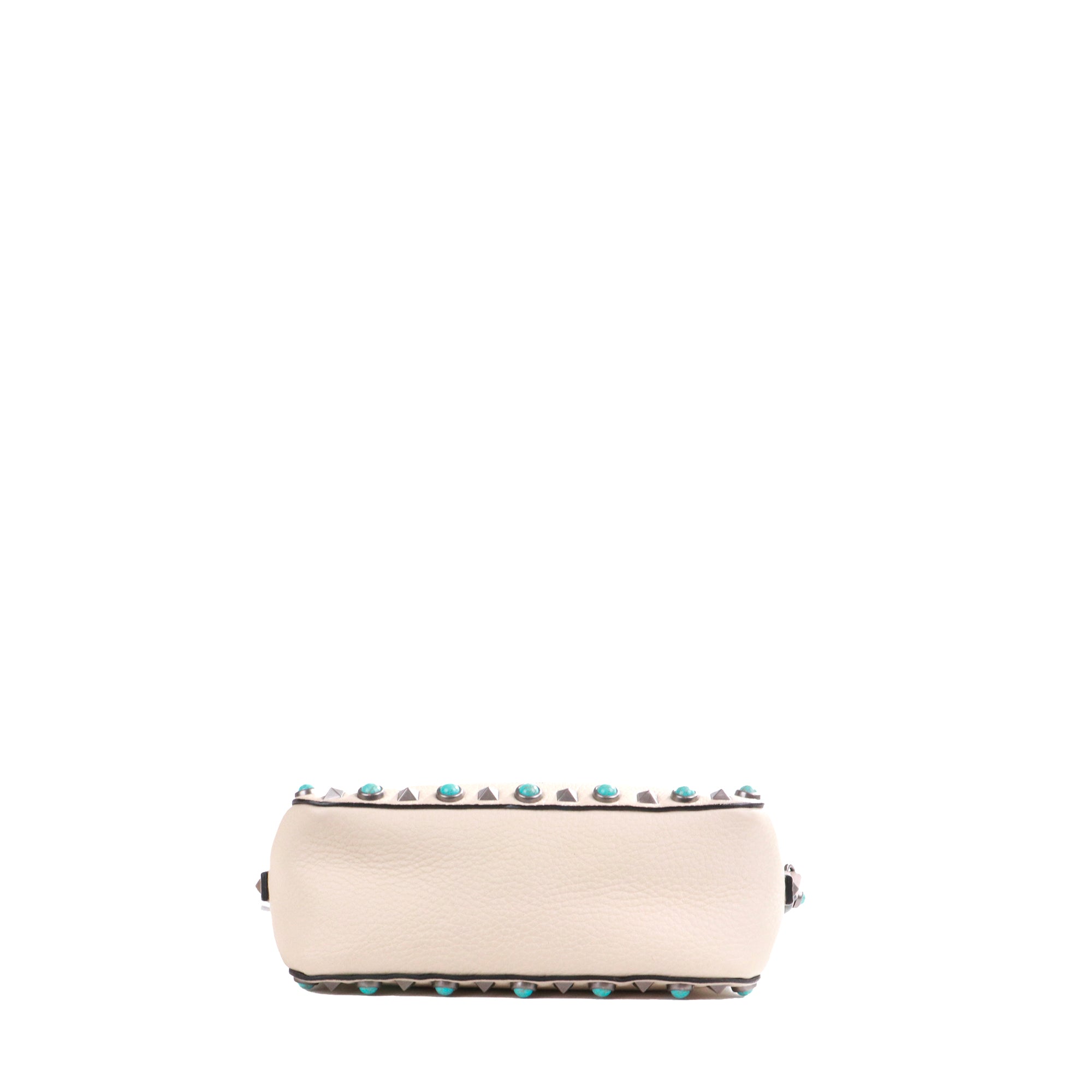 VALENTINO - Rockstud leather tote bag