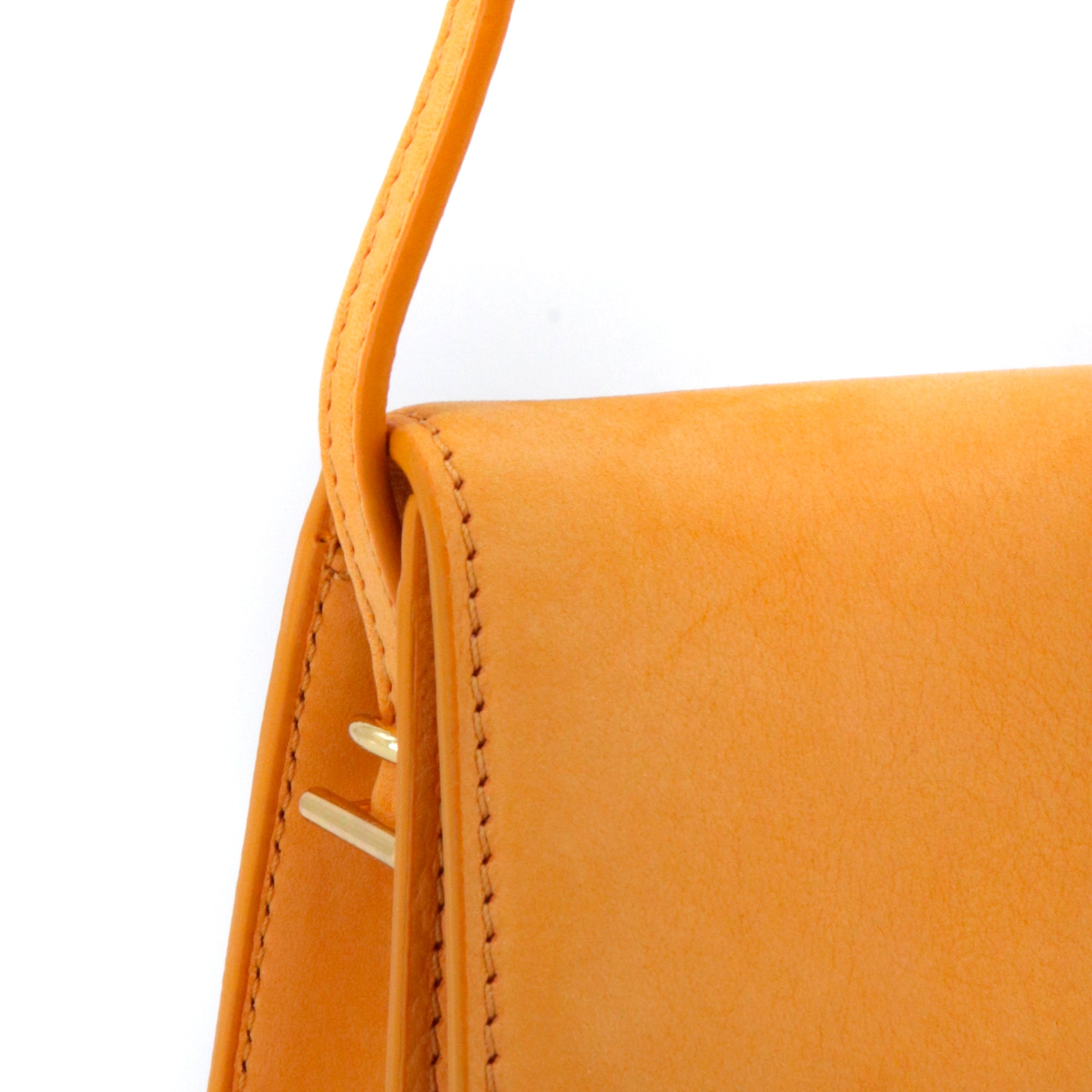 JACQUEMUS - Bambino long shoulder bag in black smooth leather