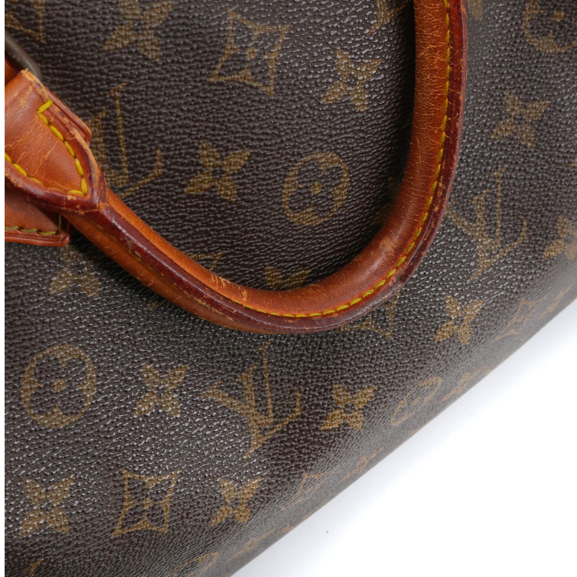 LOUIS VUITTON - Sac à main Speedy 30 Louis Vuitton en toile monogrammée vintage