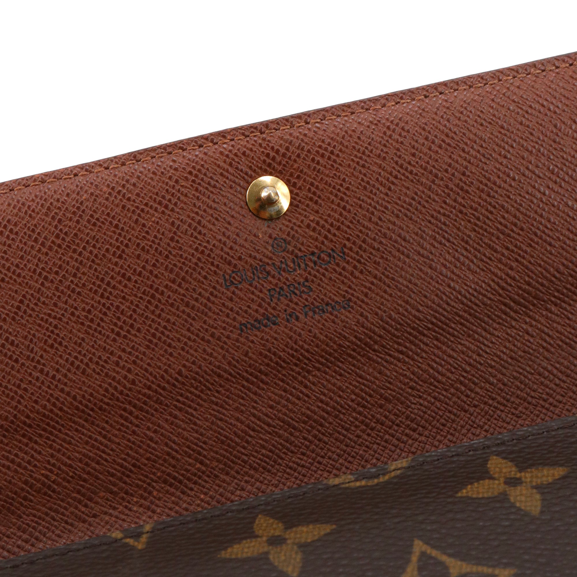 LOUIS VUITTON - Louis Vuitton Trésor wallet in monogrammed canvas