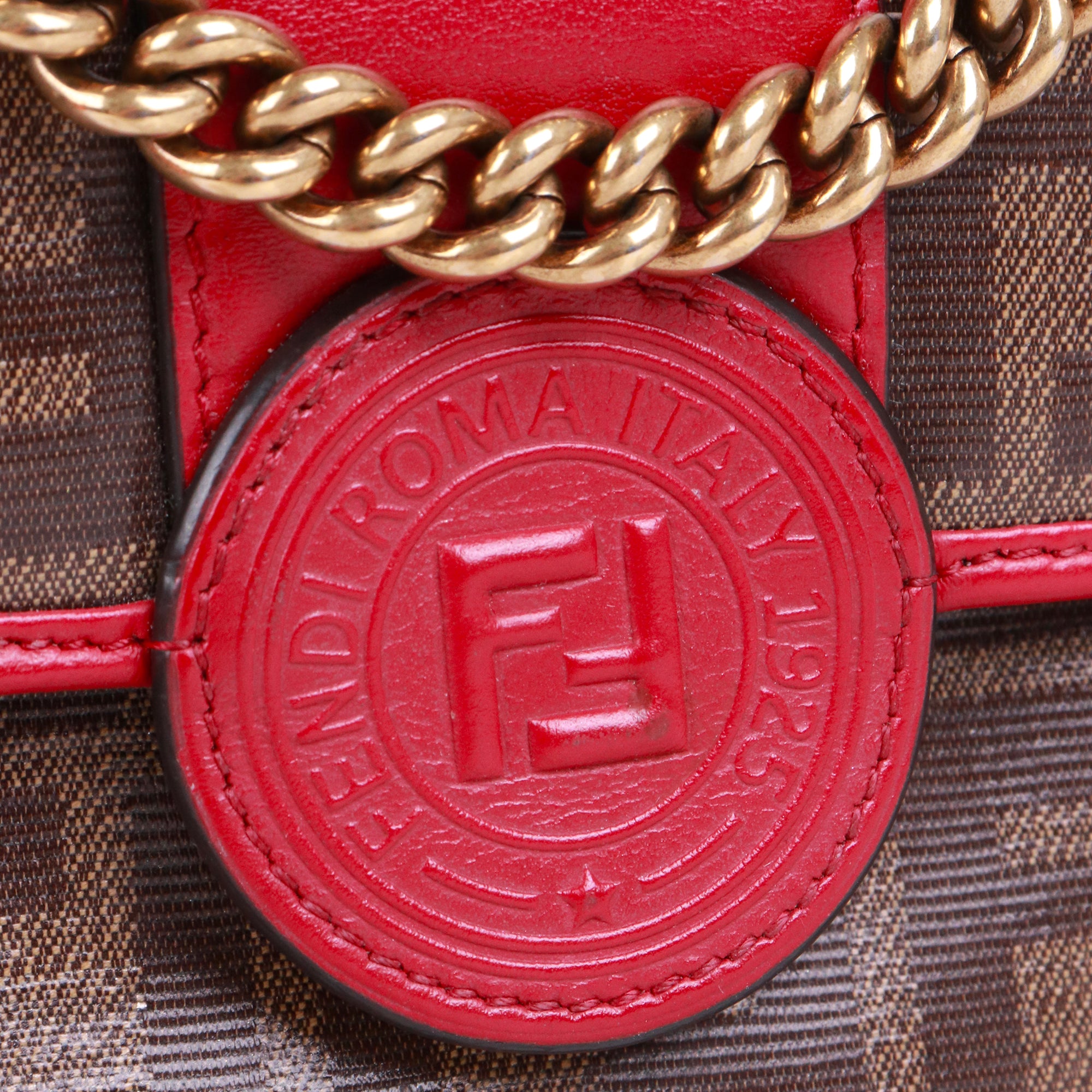 FENDI - By The Way shoulder bag in gray leather