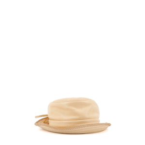 JACQUEMUS - Bob Mentalo Jacquemus en cuir d'agneau beige (T56)