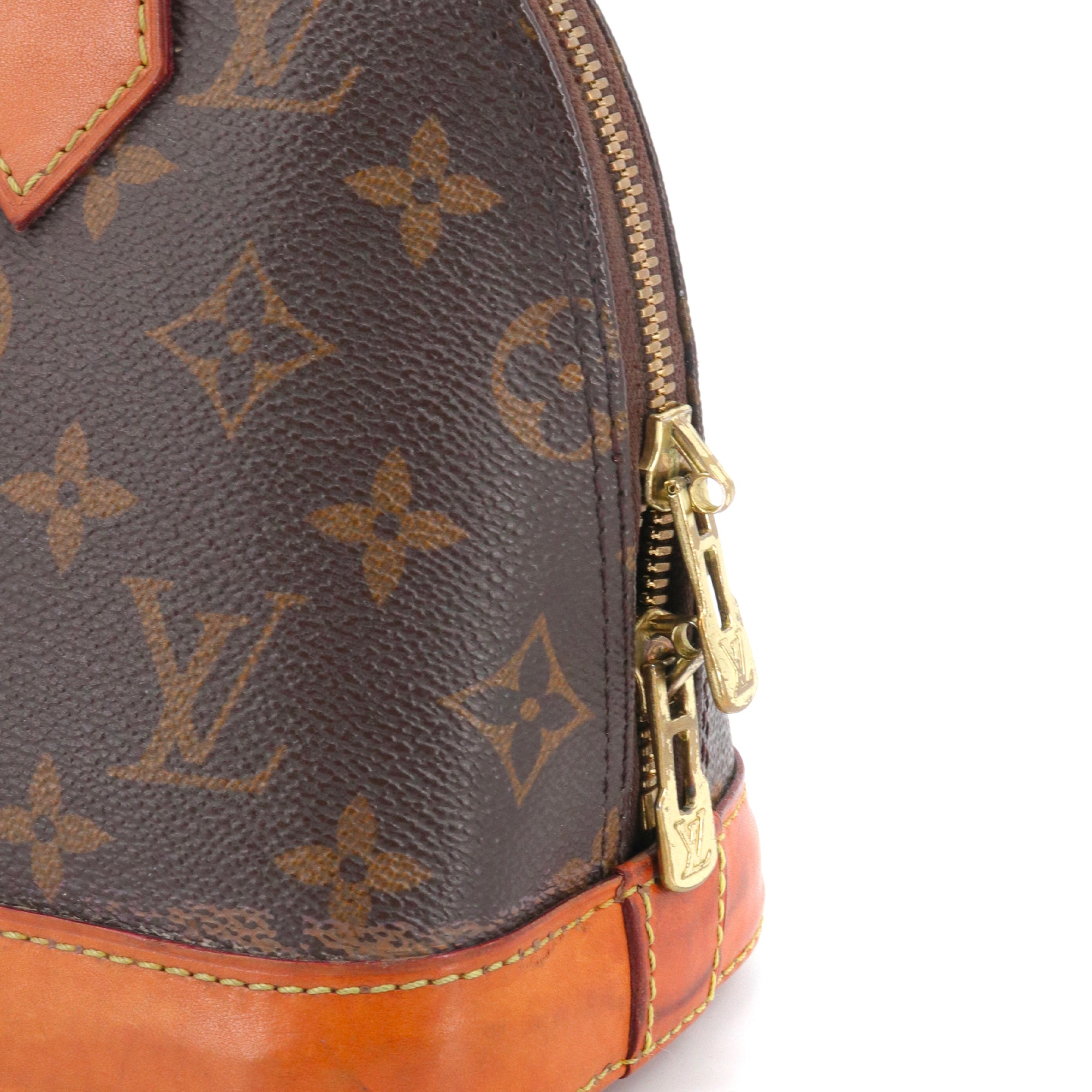 LOUIS VUITTON - Sac à bandoulière Alma BB Louis Vuitton en toile monogramme