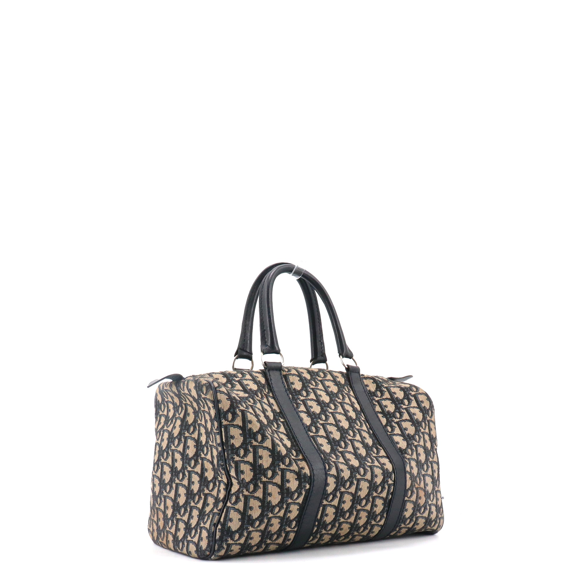 DIOR - Sac à main Bowling Dior en toile Dior Oblique vintage