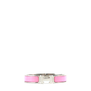 HERMÈS - Pink Clic H bracelet