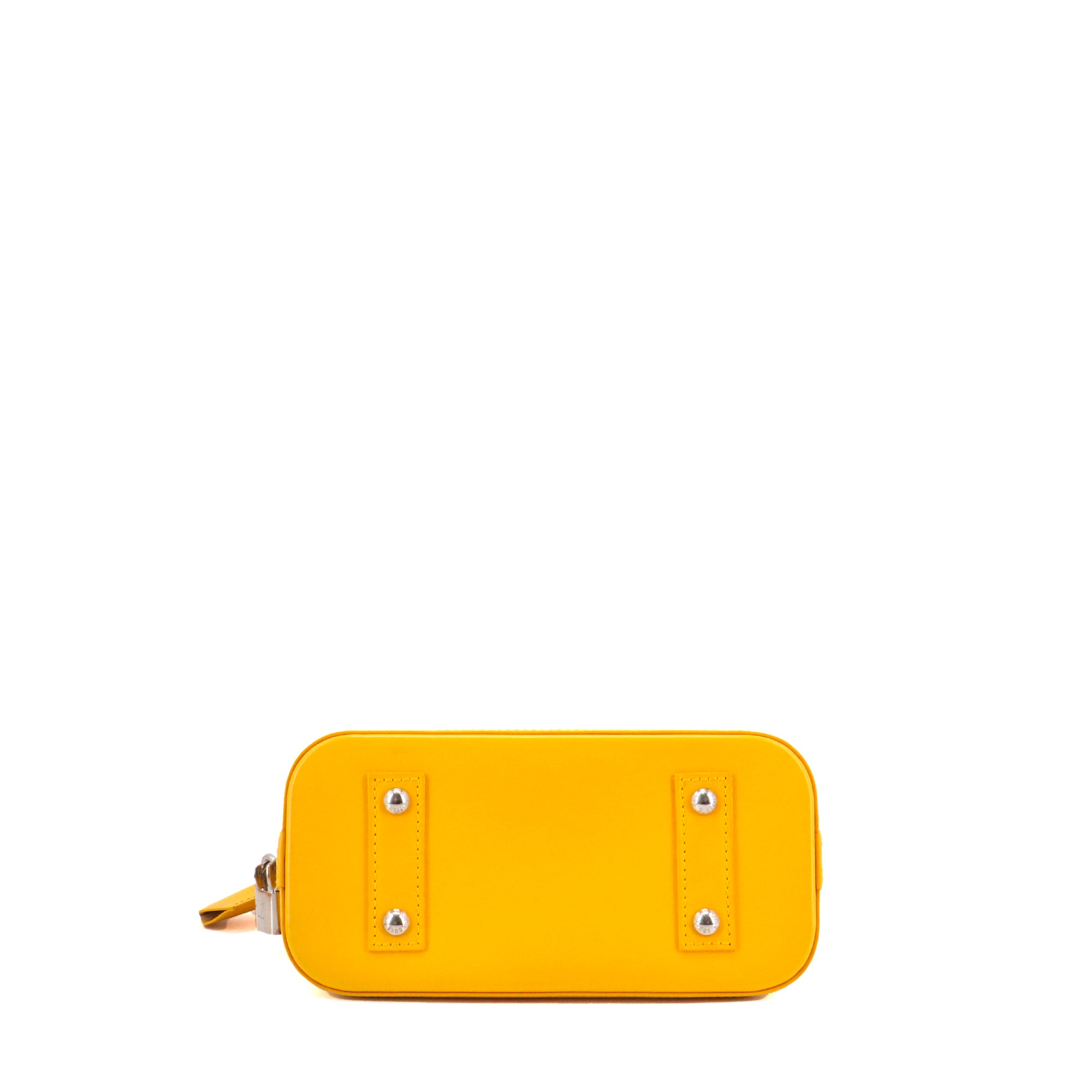 LOUIS VUITTON - Sac à bandoulière Alma BB Louis Vuitton en cuir épi jaune