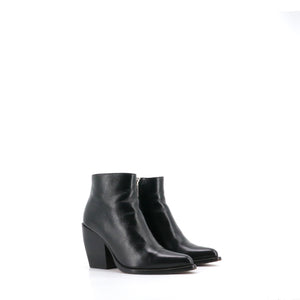 CHLOÉ - Bottines Rylee Chloé en cuir noir (T37.5)