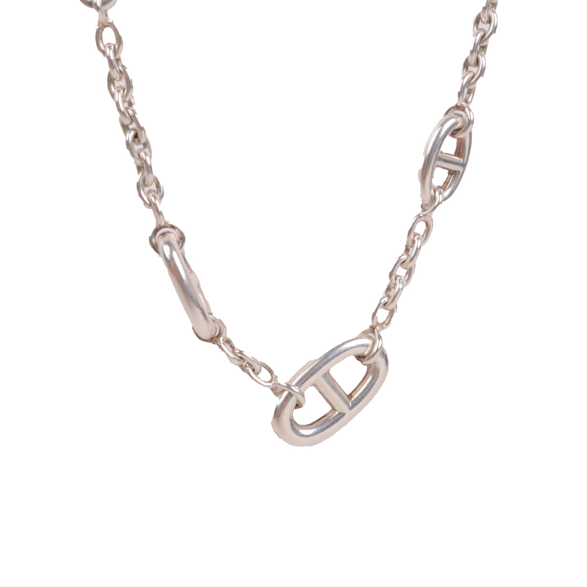 HERMÈS - Sautoir Farandole 160 Hermès en argent