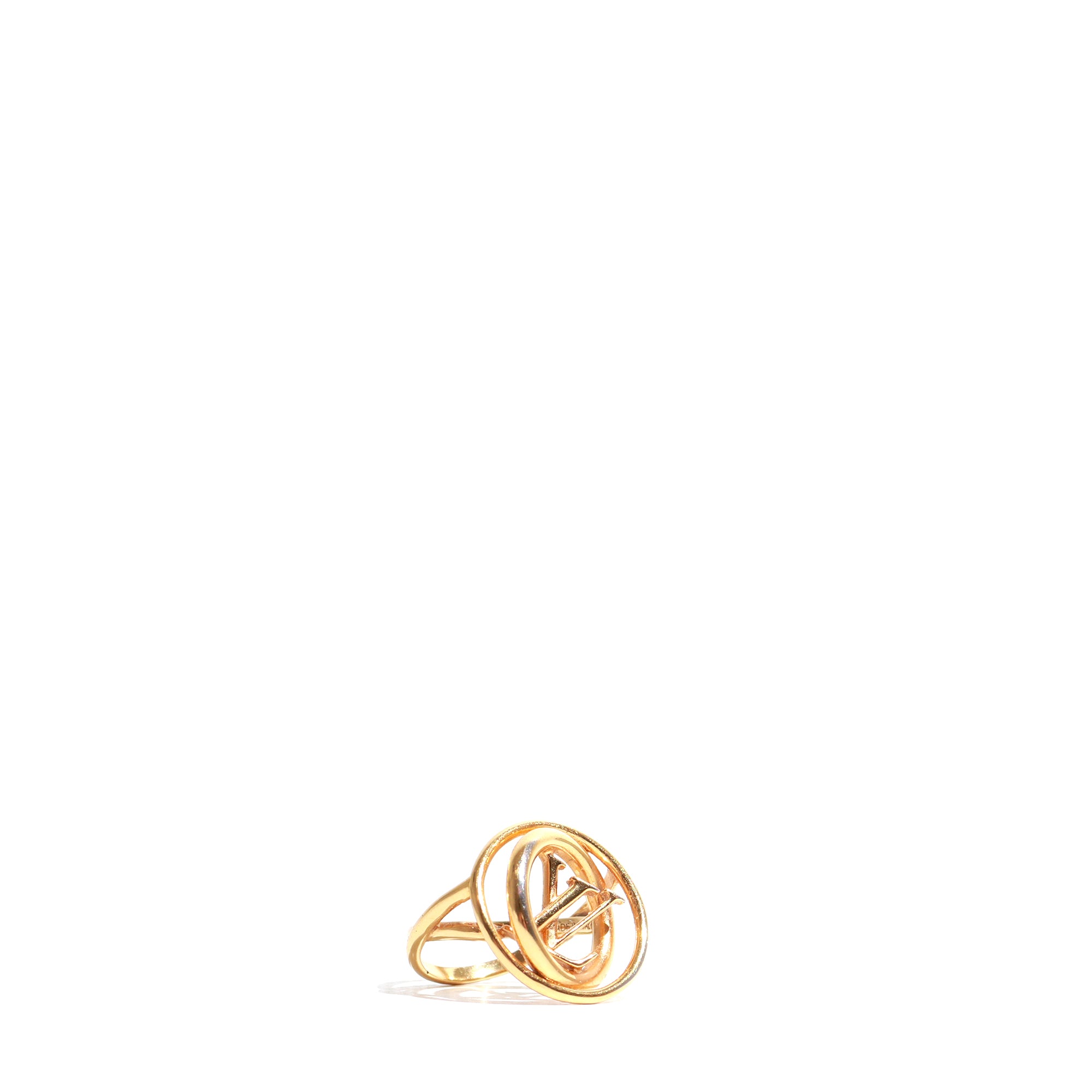 LOUIS VUITTON - Stellar ring in gold metal (S)