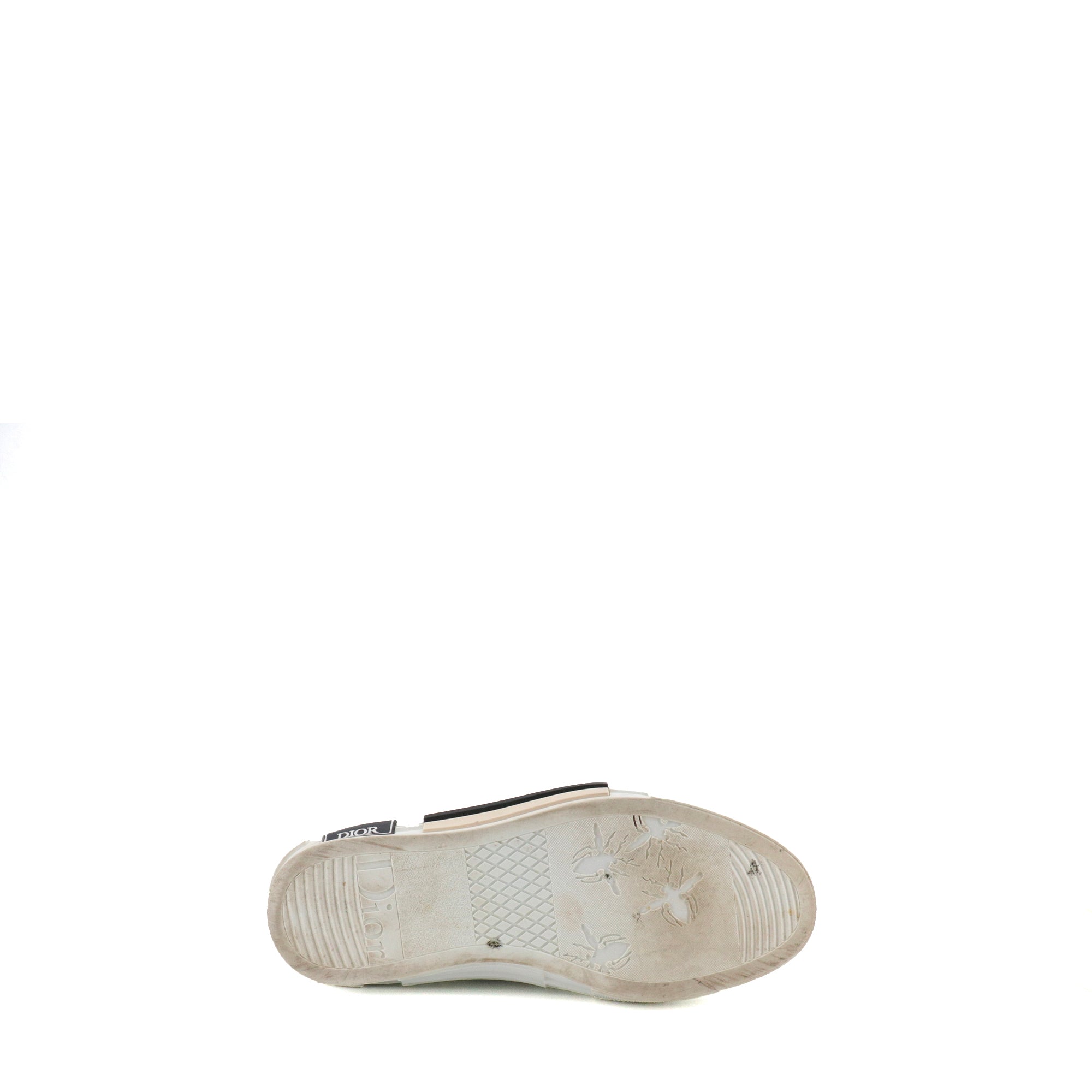 DIOR - Sneakers B23 Dior en toile oblique grise (T38.5)