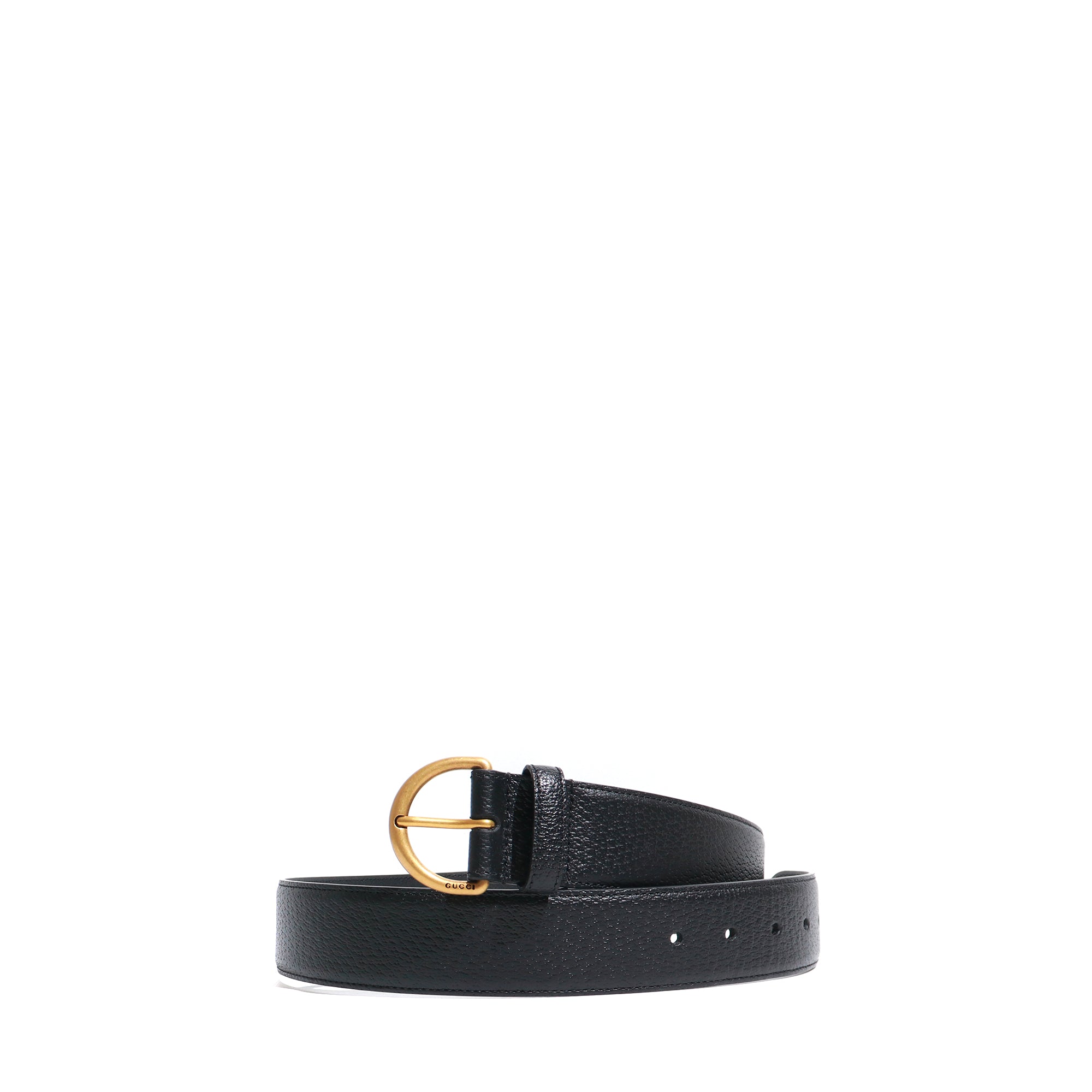 GUCCI - Ceinture en cuir grainé (T80)