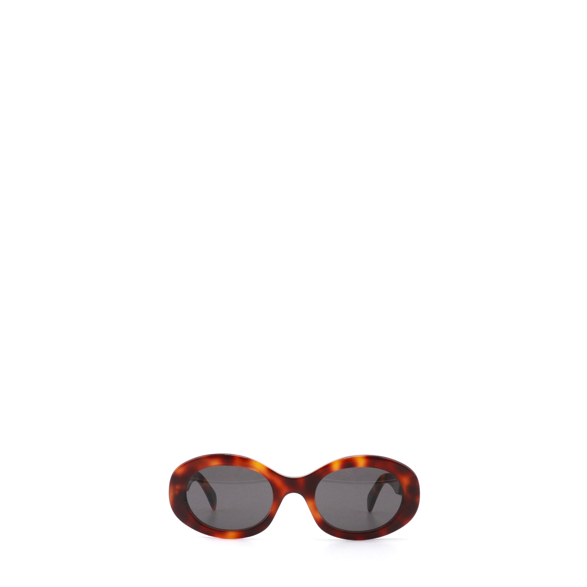 CELINE - Lunettes de soleil Triomphe 4-2.2 Céline en écaille marron