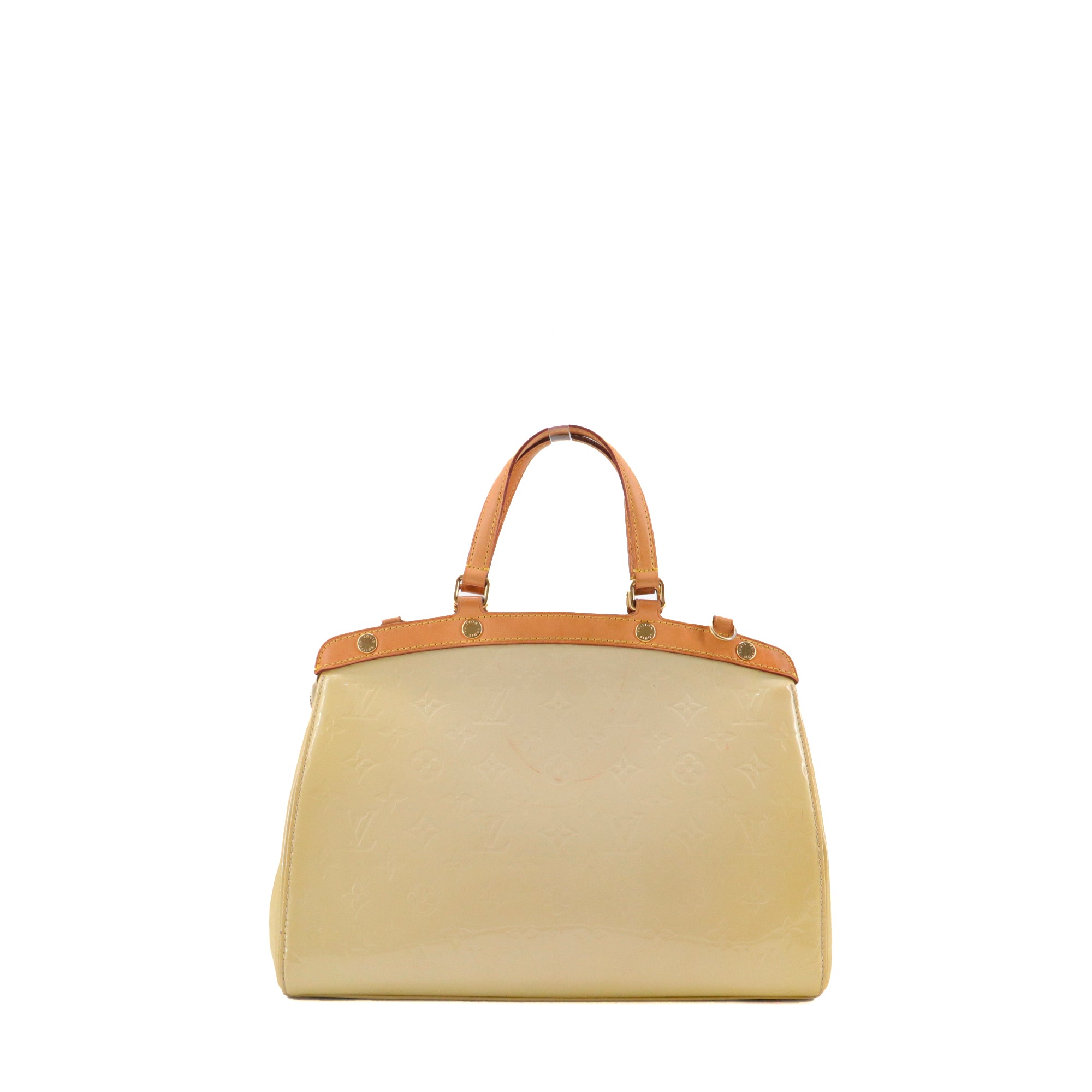 LOUIS VUITTON - Louis Vuitton Brea handbag in yellow patent leather