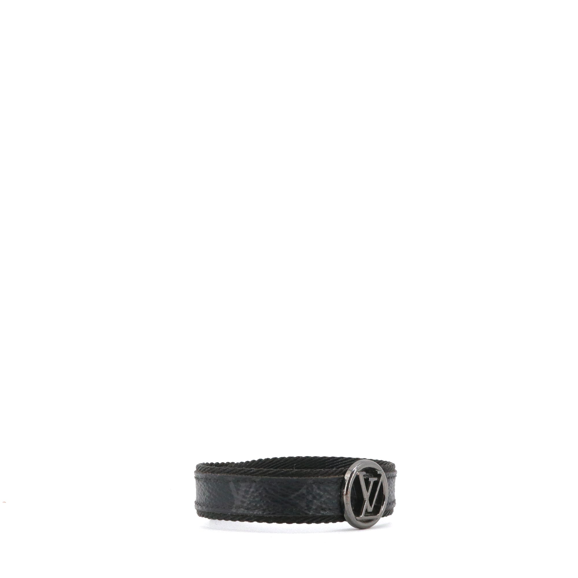 LOUIS VUITTON - Bracelet LV Circle Louis Vuitton en toile monogrammée éclipse