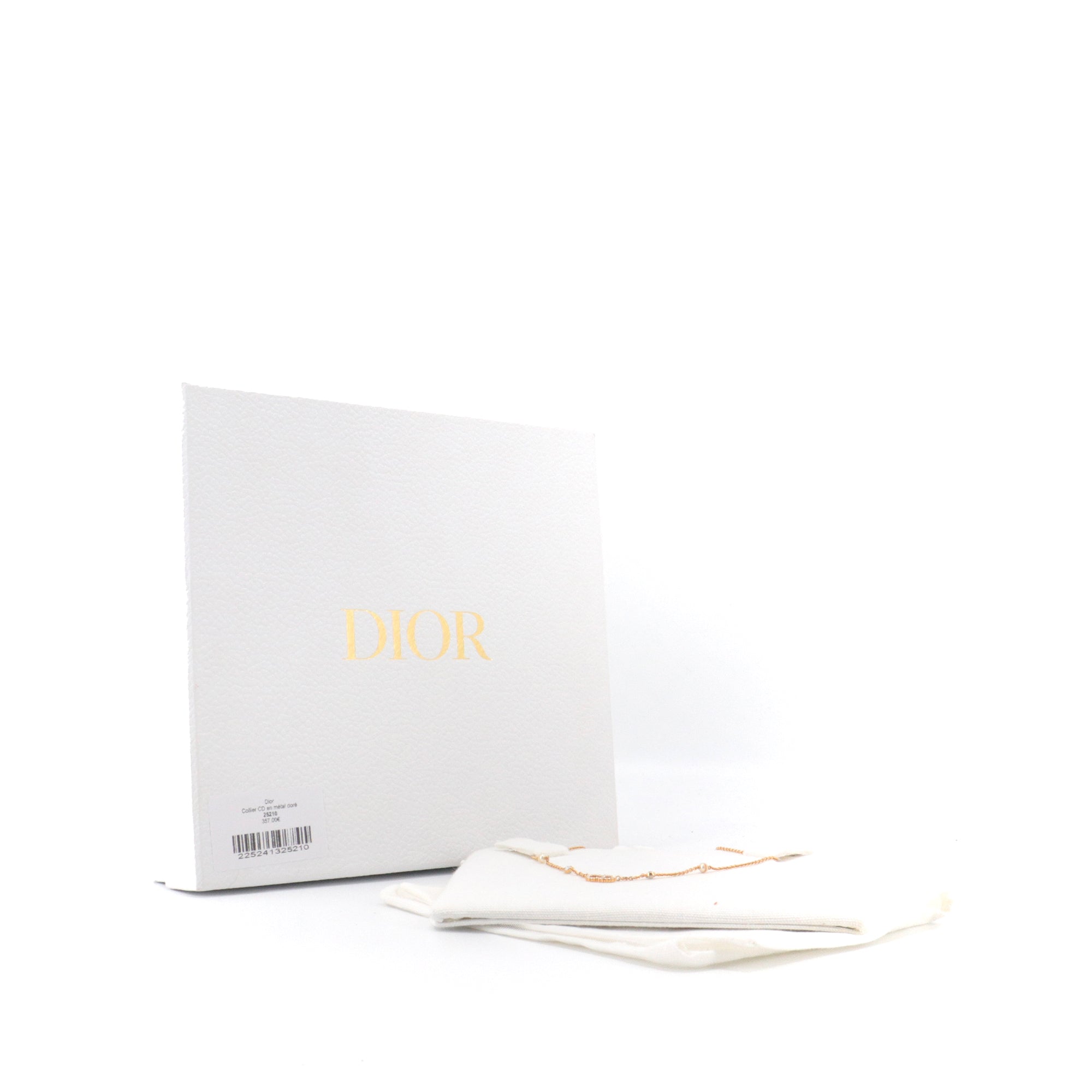 DIOR - Clair D Lune Dior necklace in gold metal