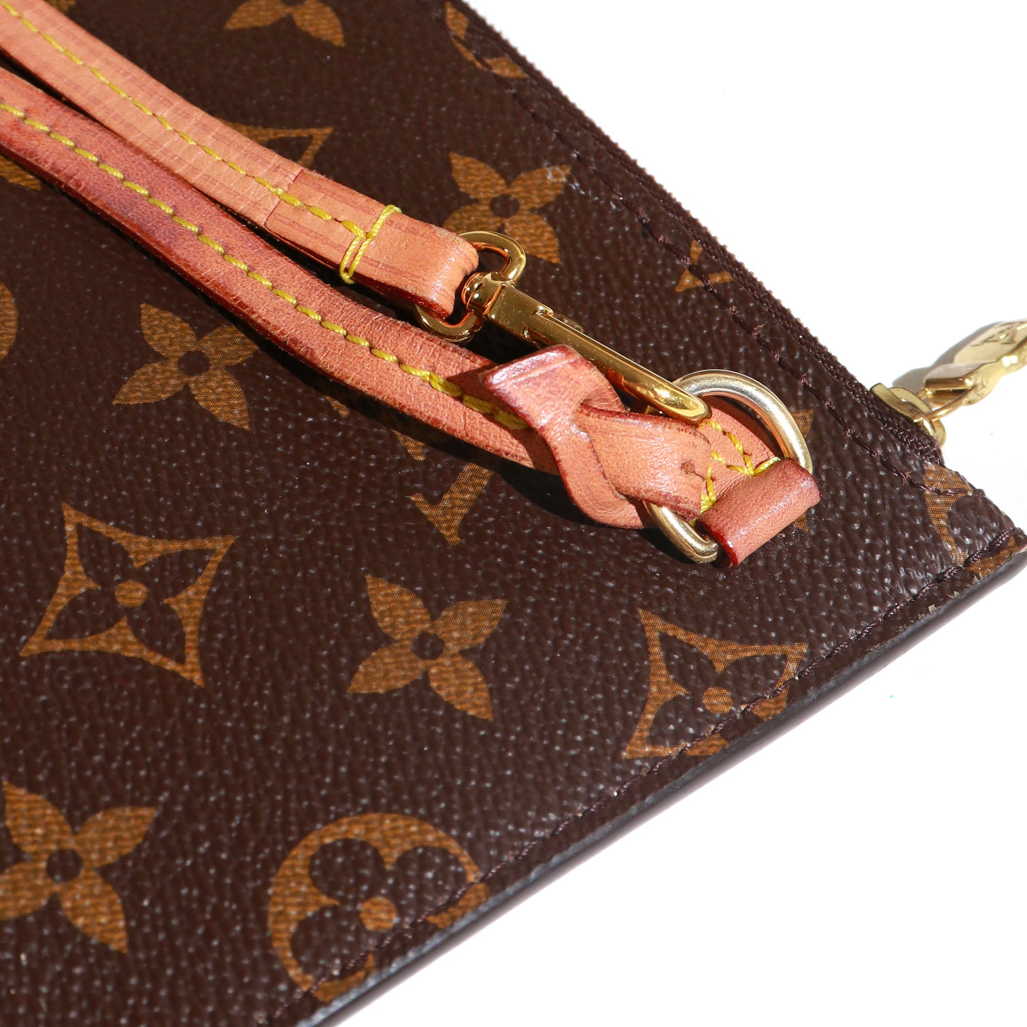 LOUIS VUITTON - Pochette en toile monogrammée