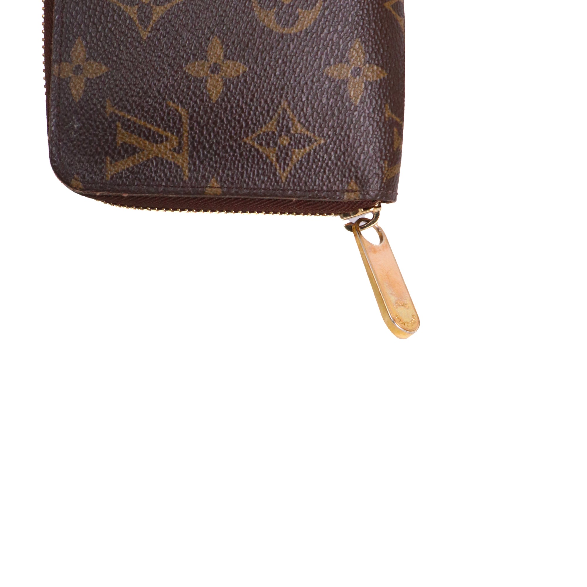 LOUIS VUITTON - Portefeuille Zippy Louis Vuitton en toile monogrammée