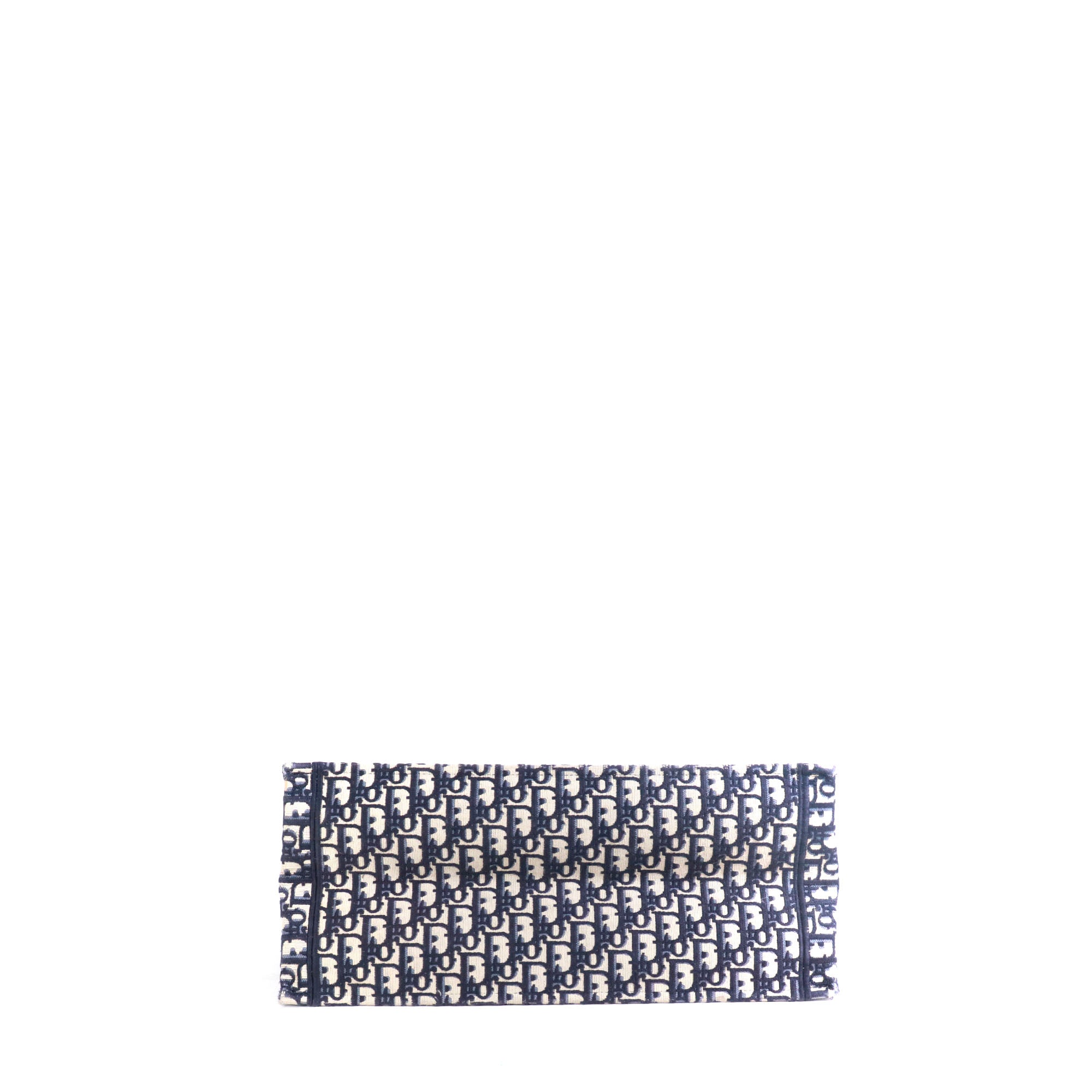 DIOR - Book Tote Large shopping bag in navy blue Dior Oblique canvas
