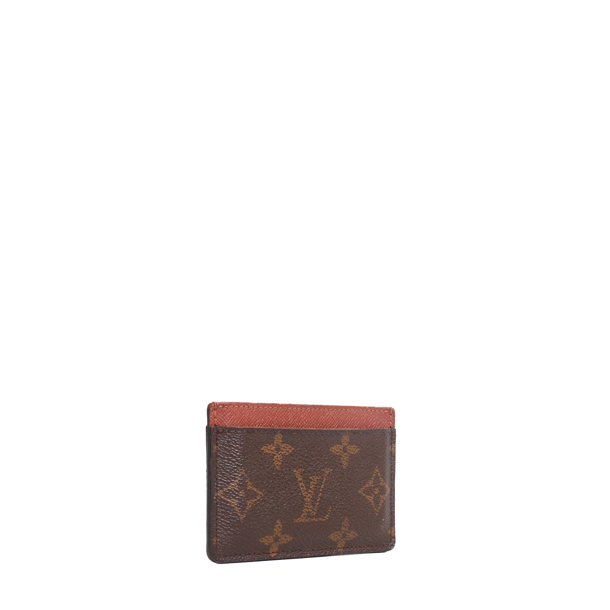 LOUIS VUITTON - Porte cartes en toile monogrammée