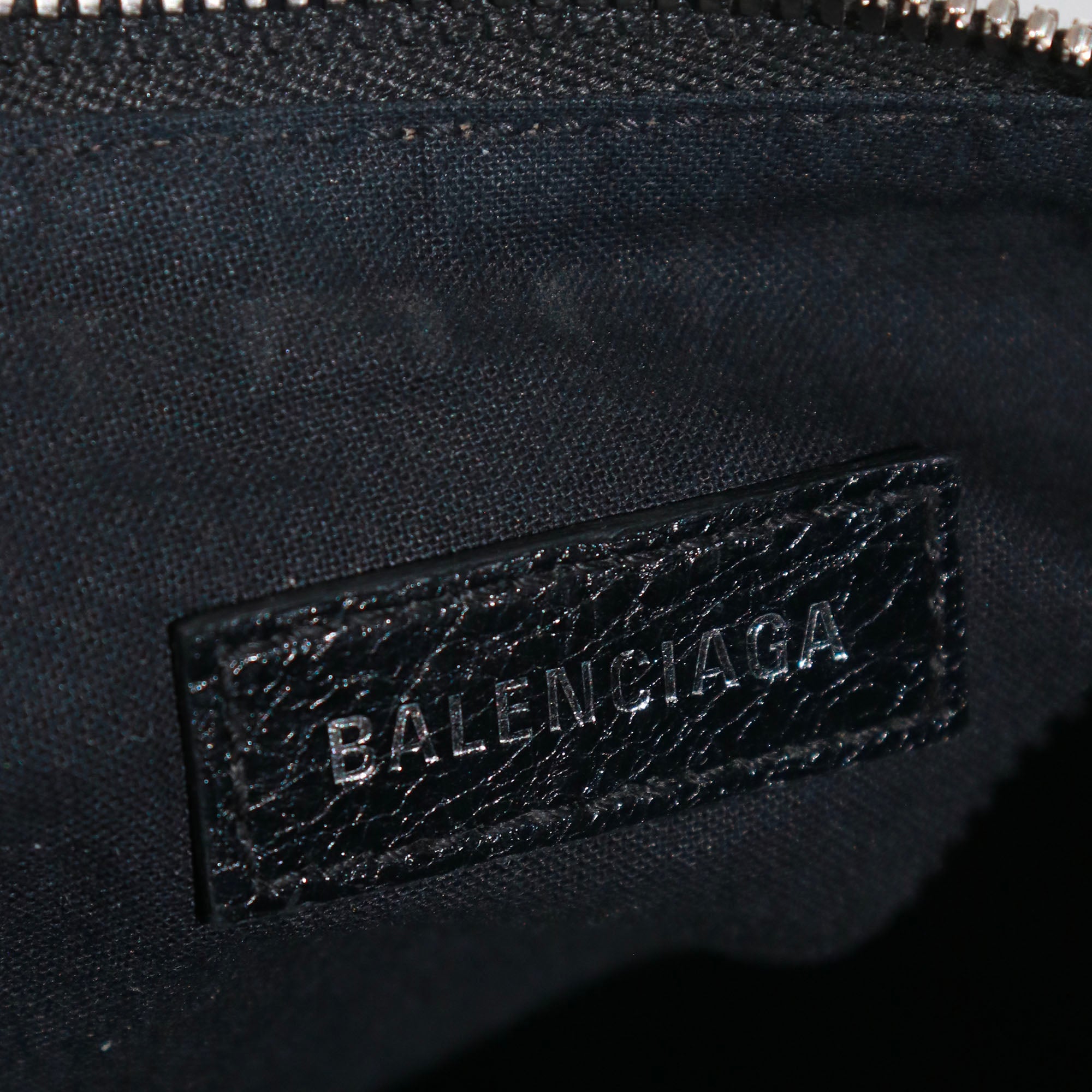 BALENCIAGA - Cagole XS shoulder bag in black leather