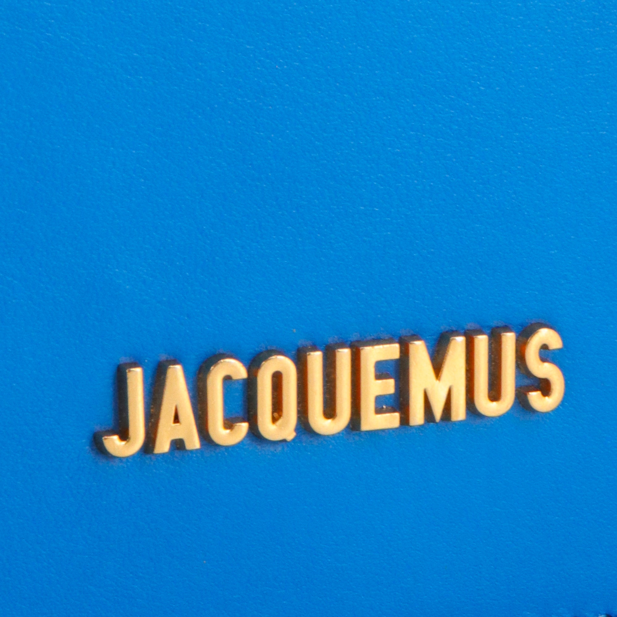 JACQUEMUS - Ciuciu Jacquemus shoulder bag in blue leather
