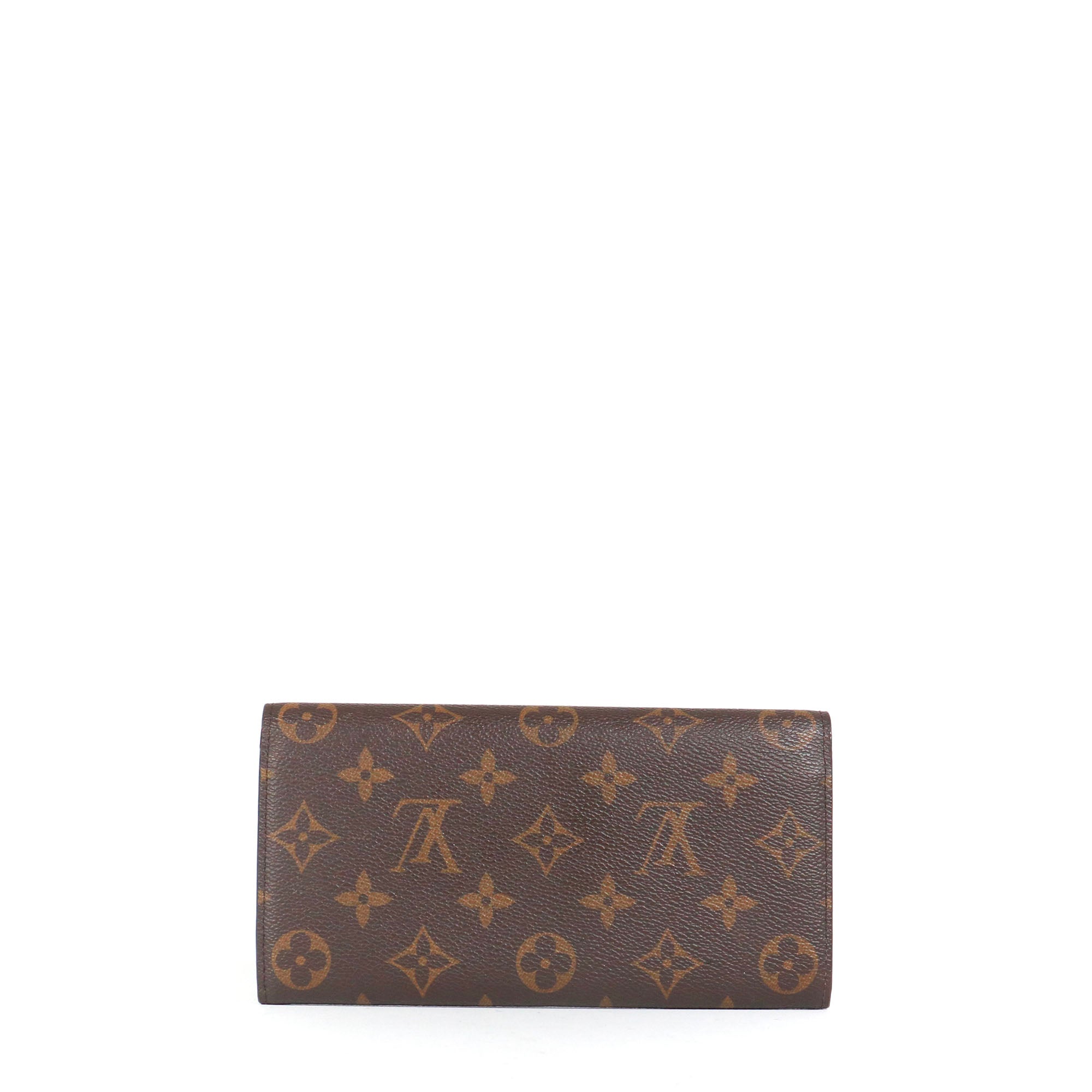 LOUIS VUITTON - Portefeuille Émilie Louis Vuitton en toile monogramme