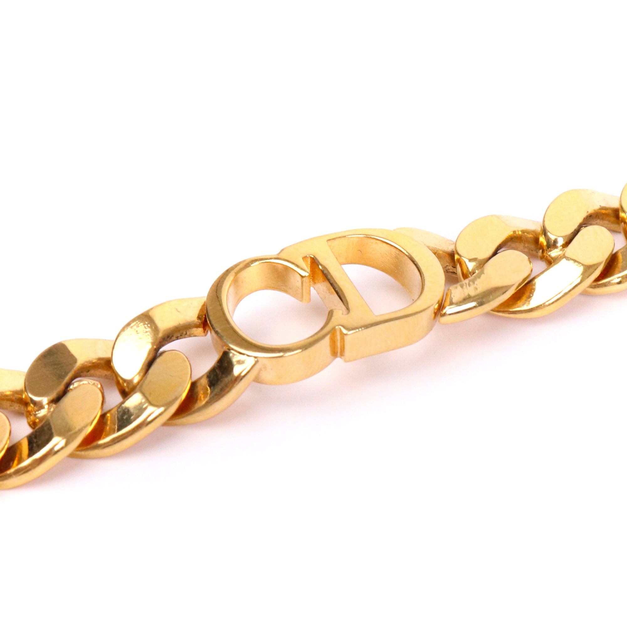 DIOR - Collier 30 Montaigne Dior en métal doré