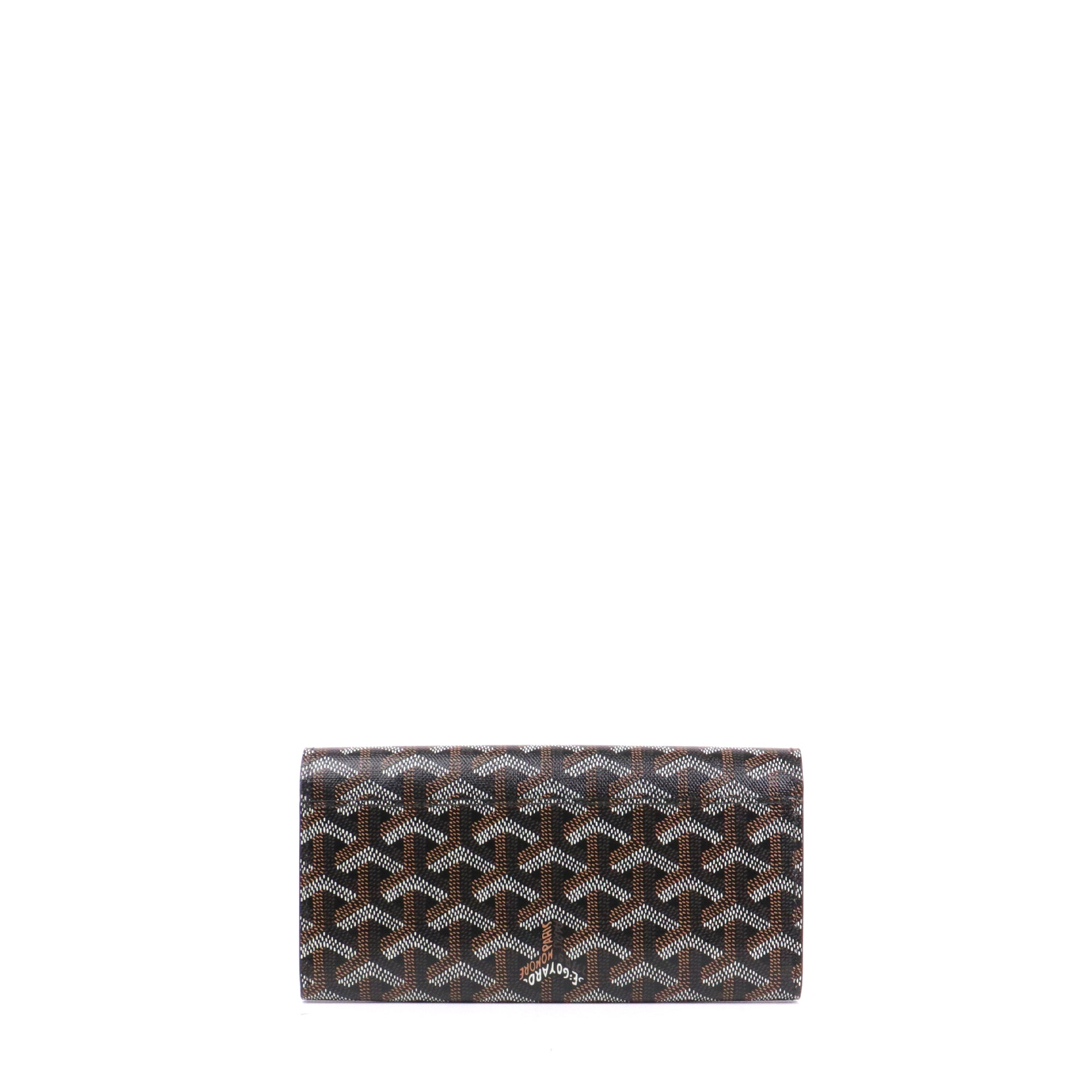GOYARD - Portefeuille Varenne Goyard en toile enduite monogrammée