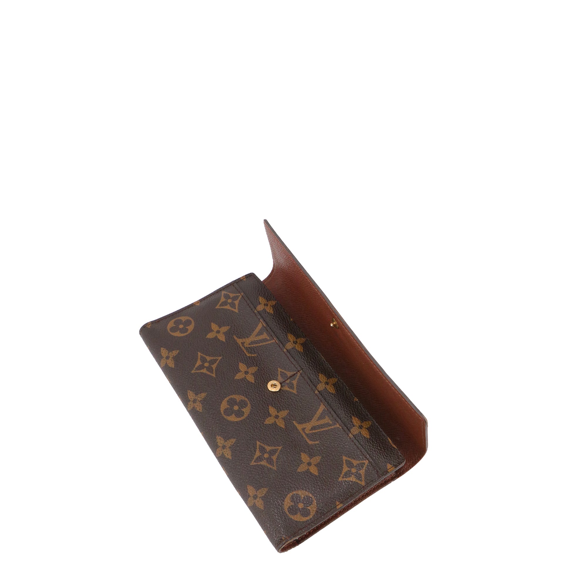 LOUIS VUITTON - Portefeuille International Louis Vuitton en toile monogrammée