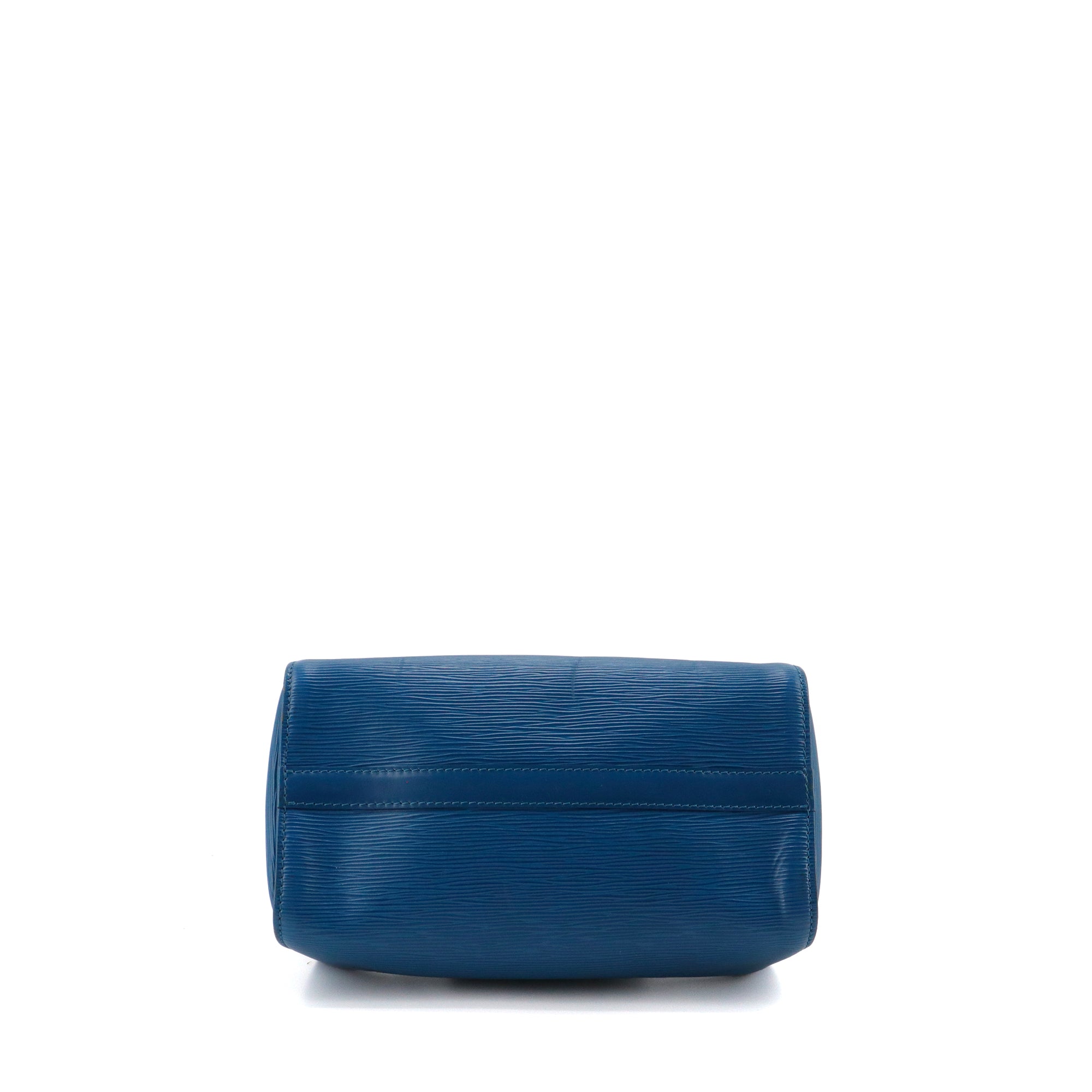 LOUIS VUITTON - Louis Vuitton Speedy 25 handbag in vintage blue epi leather
