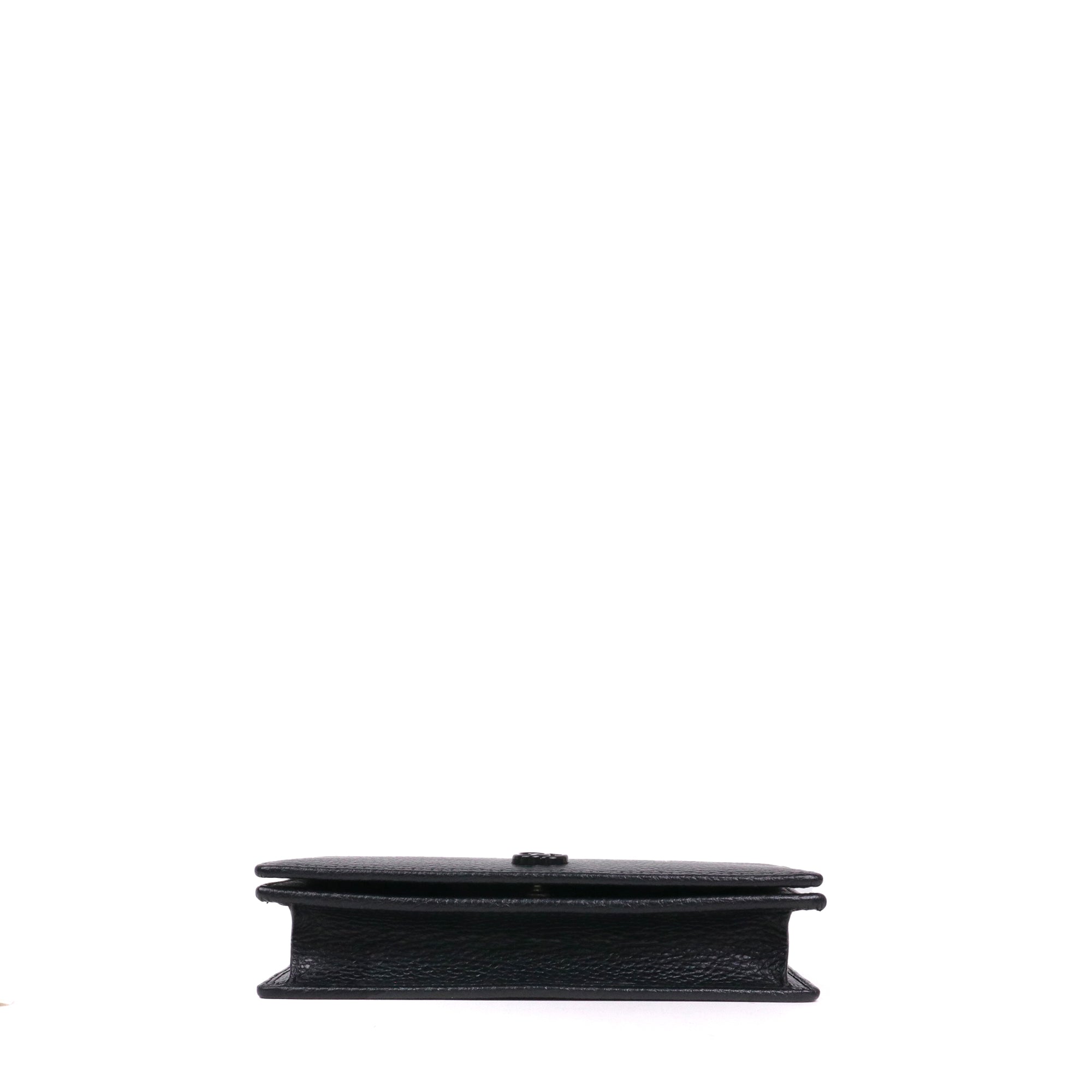 GUCCI - GG Marmont Small Size shoulder bag in black leather