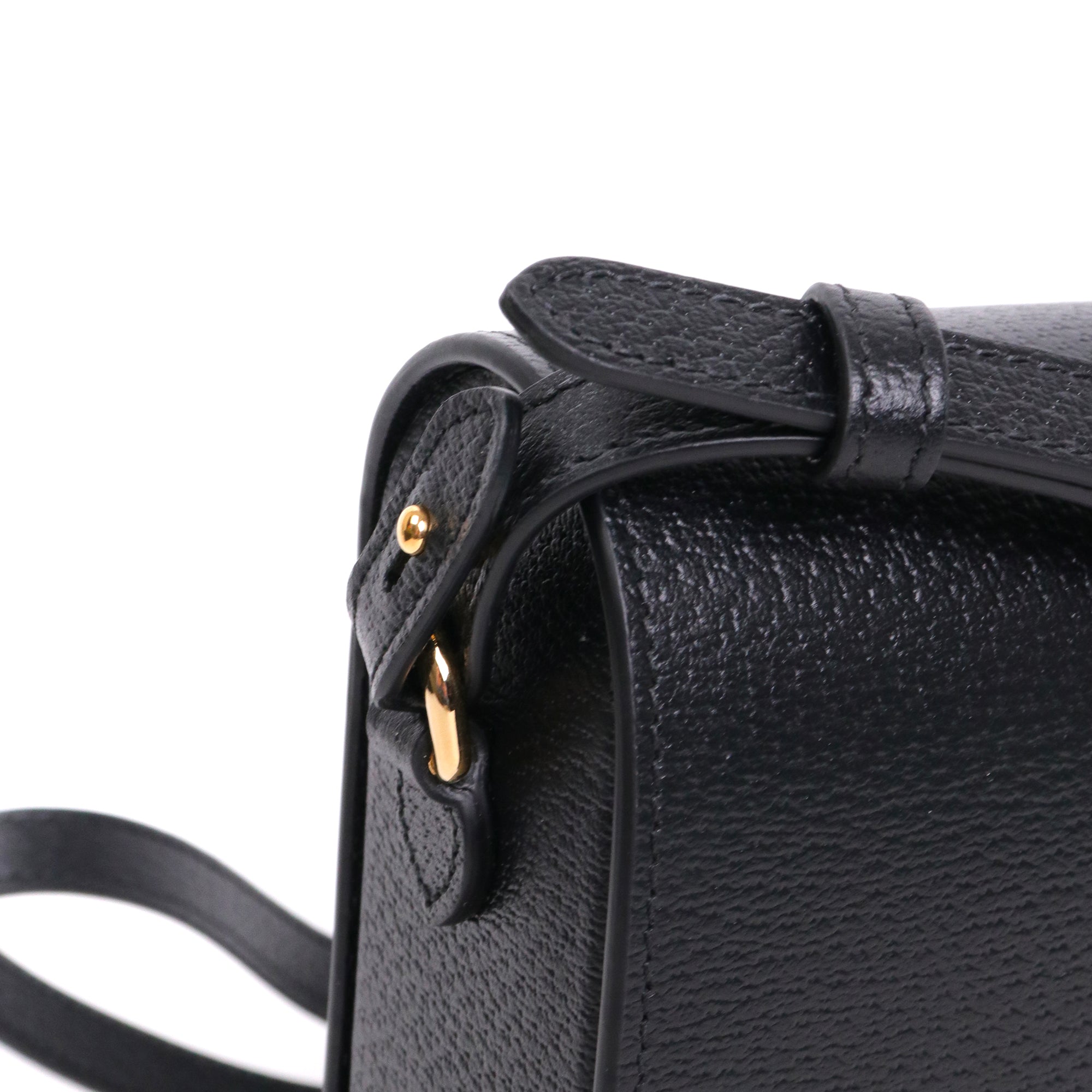 GUCCI - GG Marmont Small Size shoulder bag in black leather