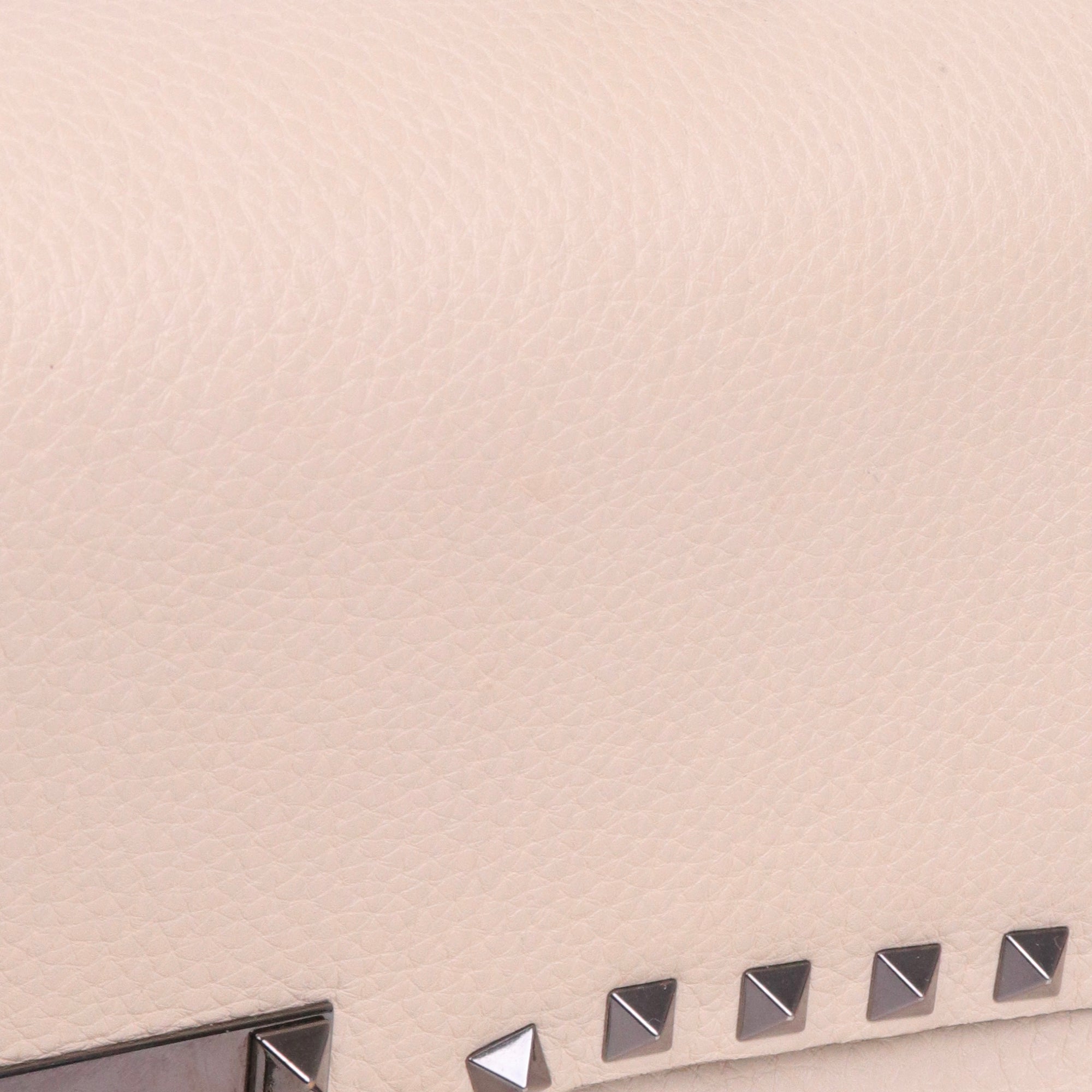 VALENTINO - Rockstud leather tote bag