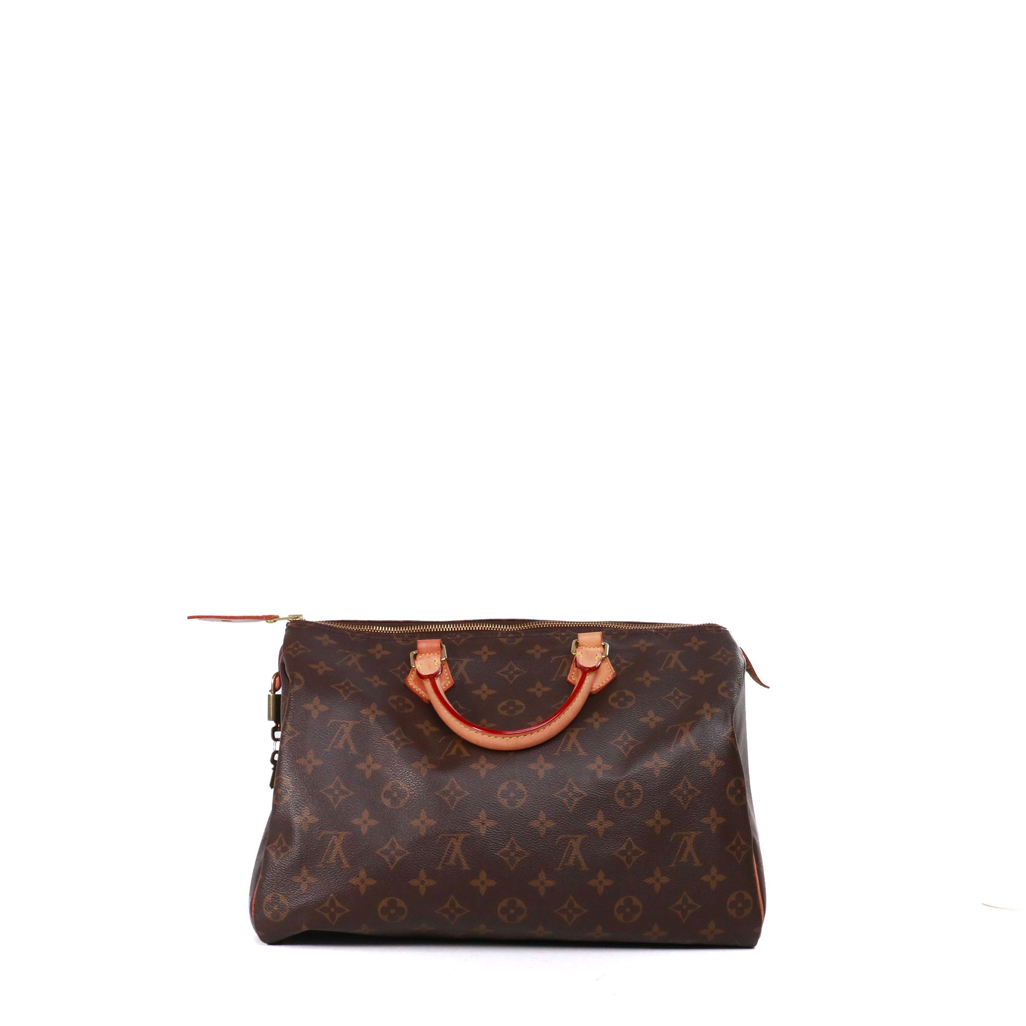 LOUIS VUITTON - Sac à main Speedy 35 en toile monogramme