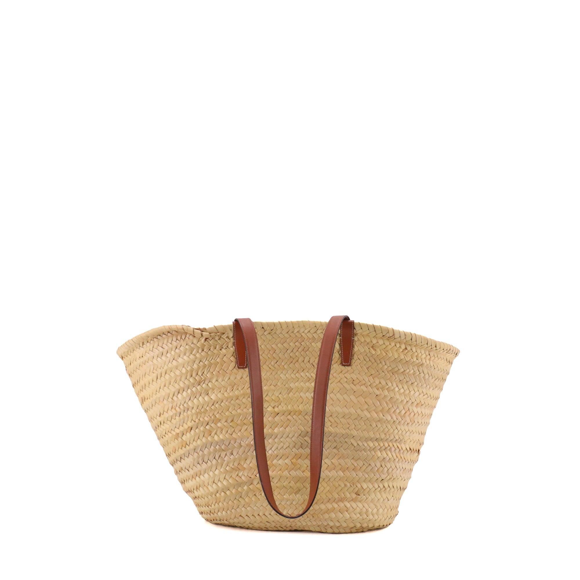 CELINE - Triomphe wicker basket teen model