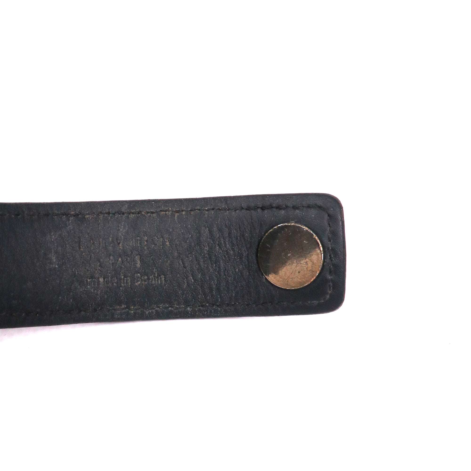 LOUIS VUITTON - Essential V bracelet in monogram canvas (T17)