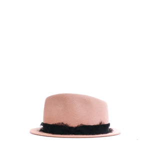 MAISON MICHEL - Maison Michel hat in old pink felt (S)