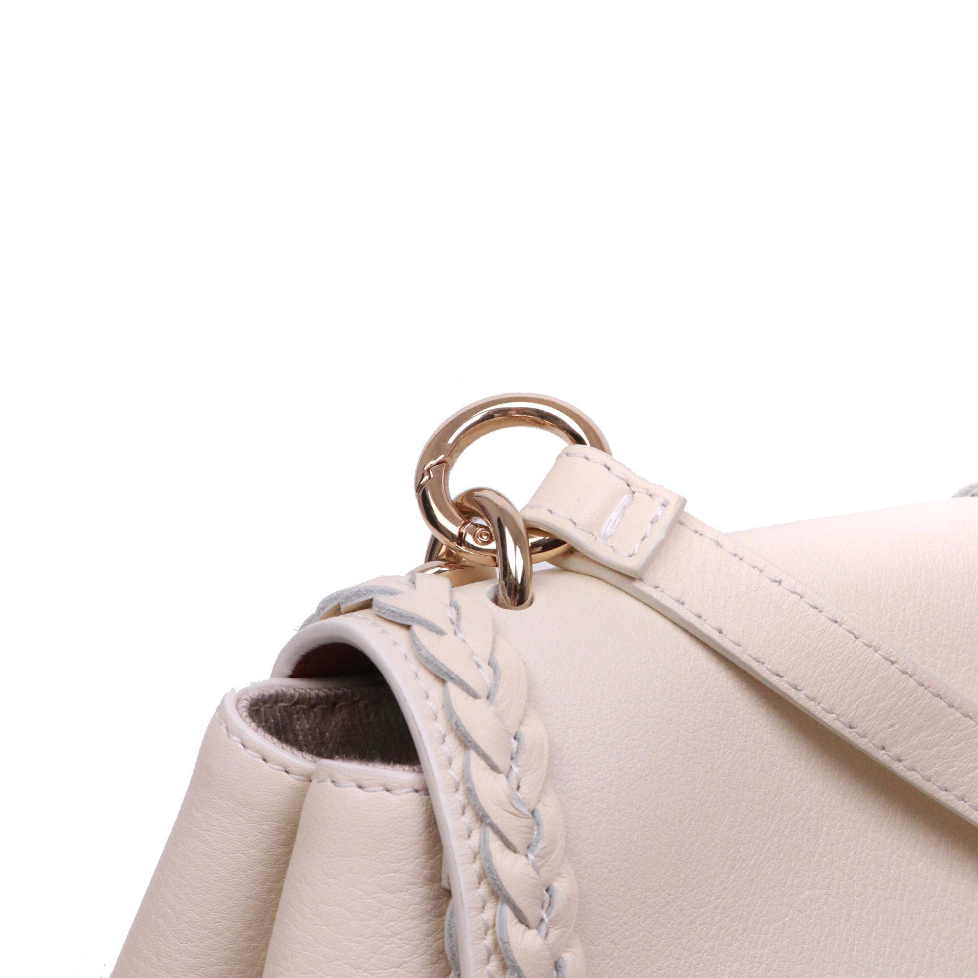 CHLOÉ - Darry shoulder bag in black grained leather