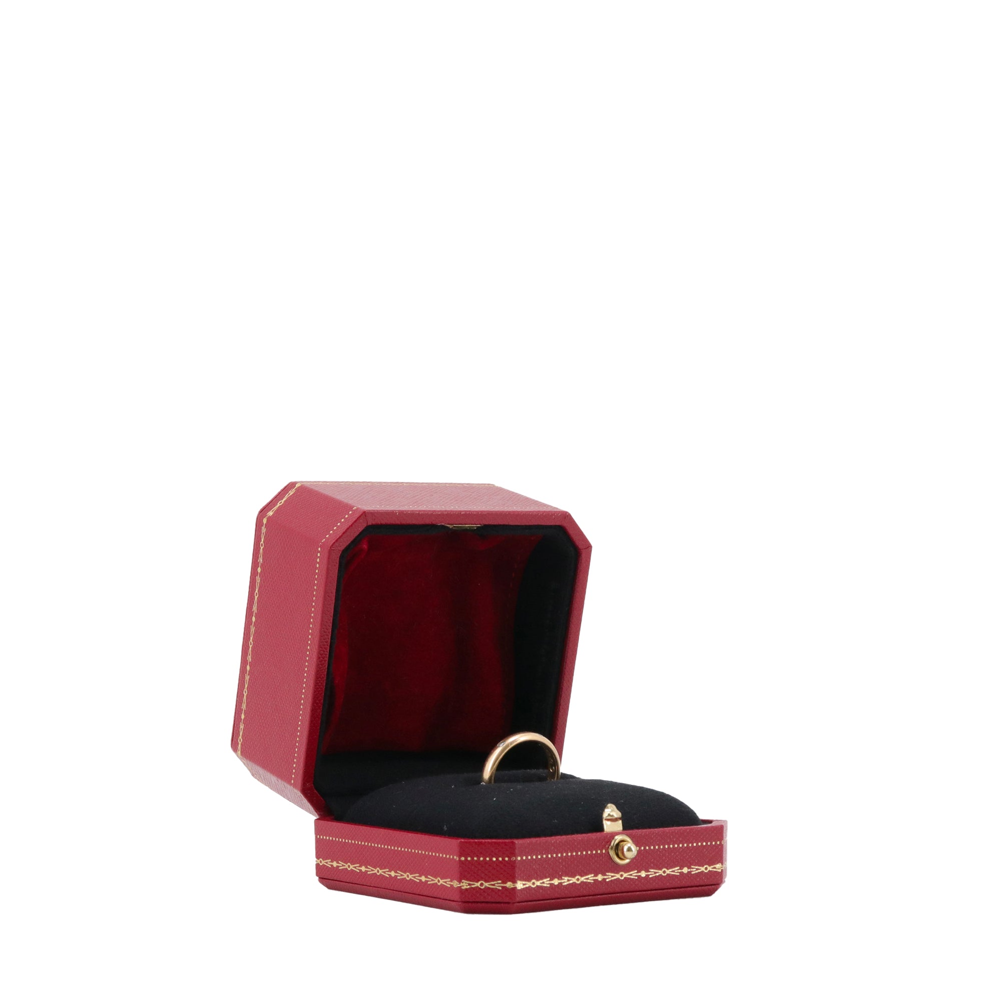 CARTIER - Stella Cartier ring in yellow gold set with diamonds (T54)